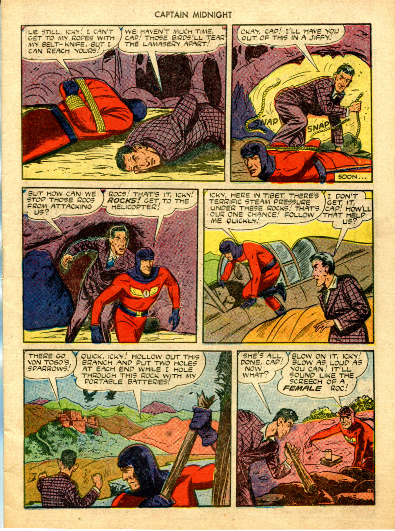 Read online Captain Midnight (1942) comic -  Issue #18 - 11