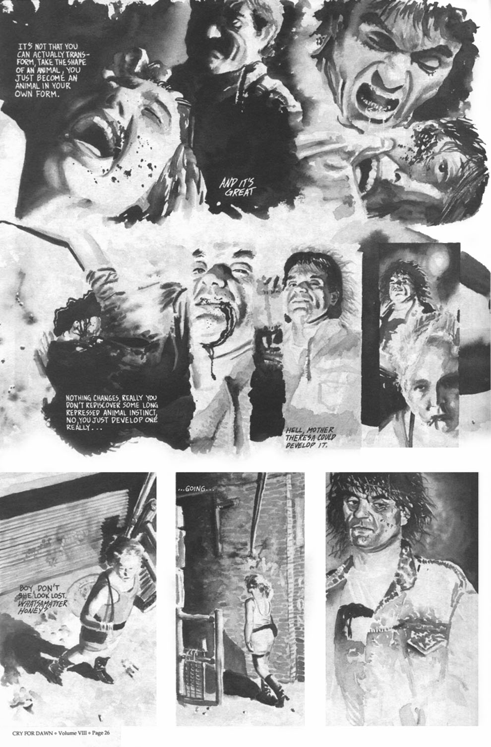 Read online Cry for Dawn comic -  Issue #8 - 29