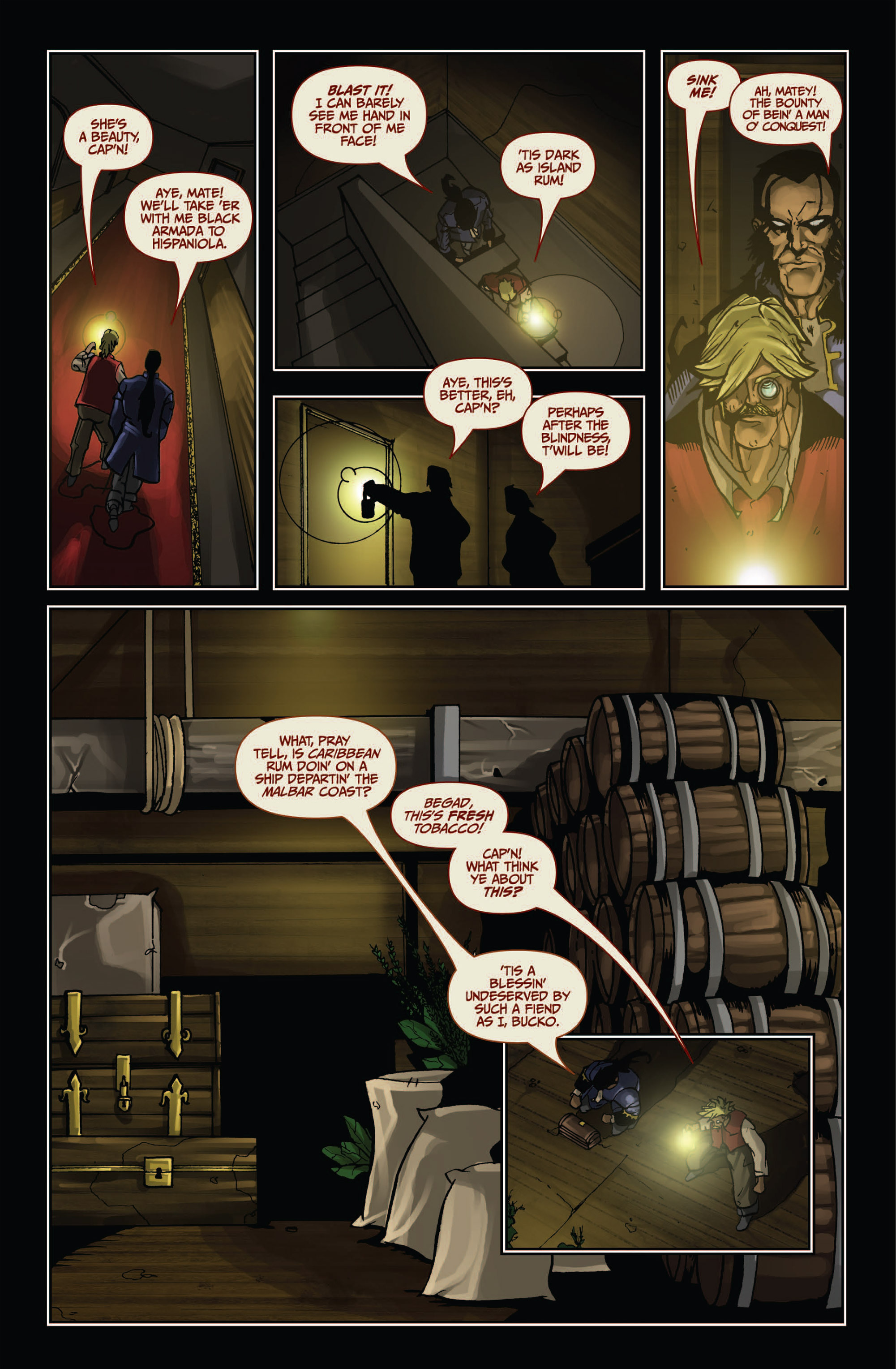 Read online Dead Men Tell No Tales comic -  Issue #1 - 13