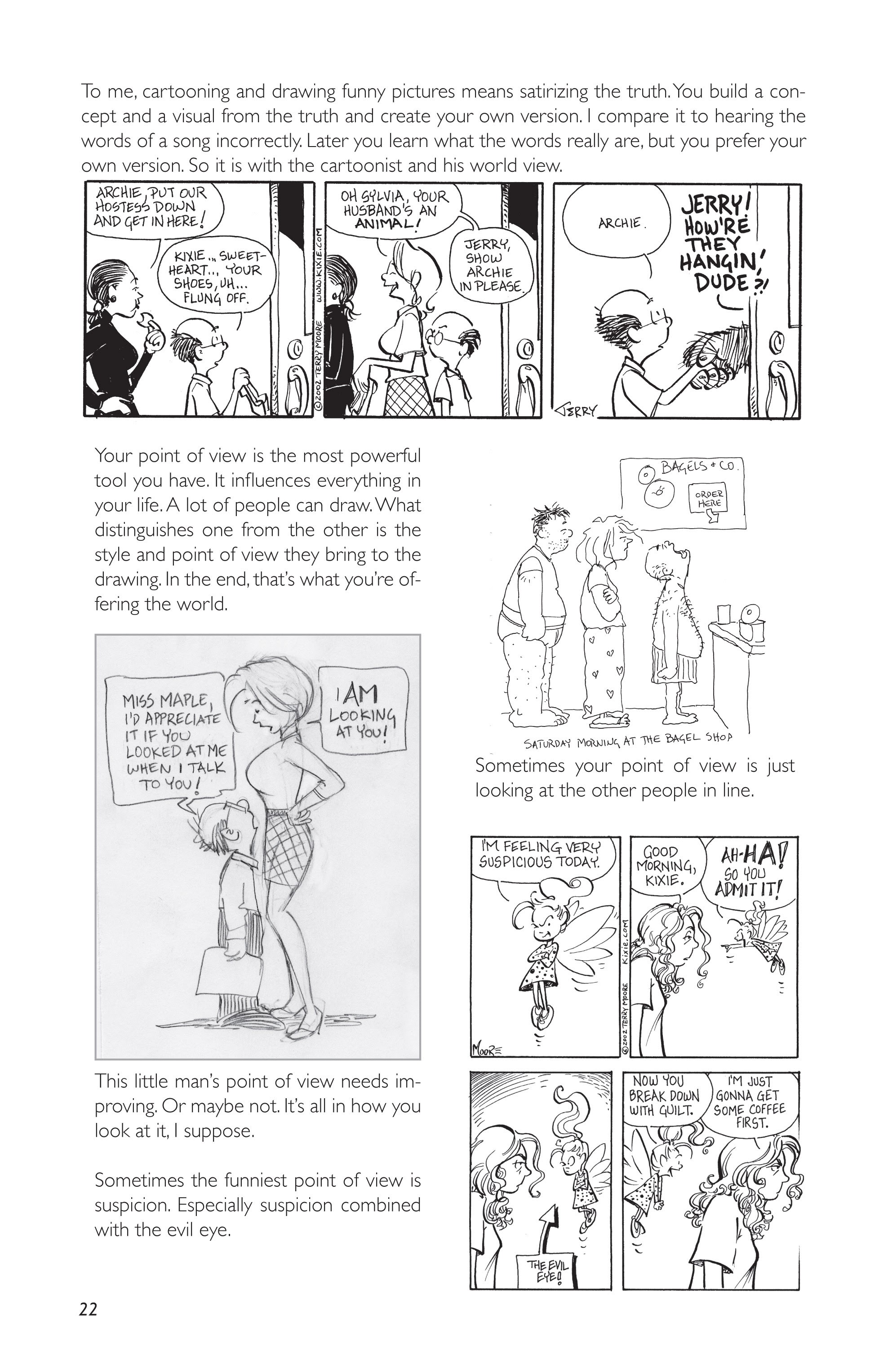 Read online Terry Moore's How to Draw... comic -  Issue # Funny - 24
