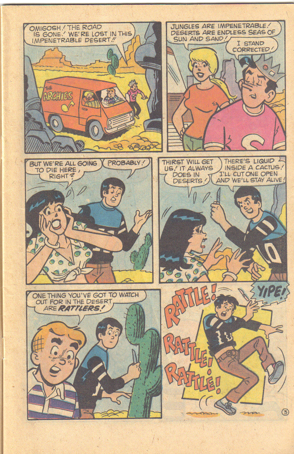 Read online Archie's TV Laugh-Out comic -  Issue #70 - 5