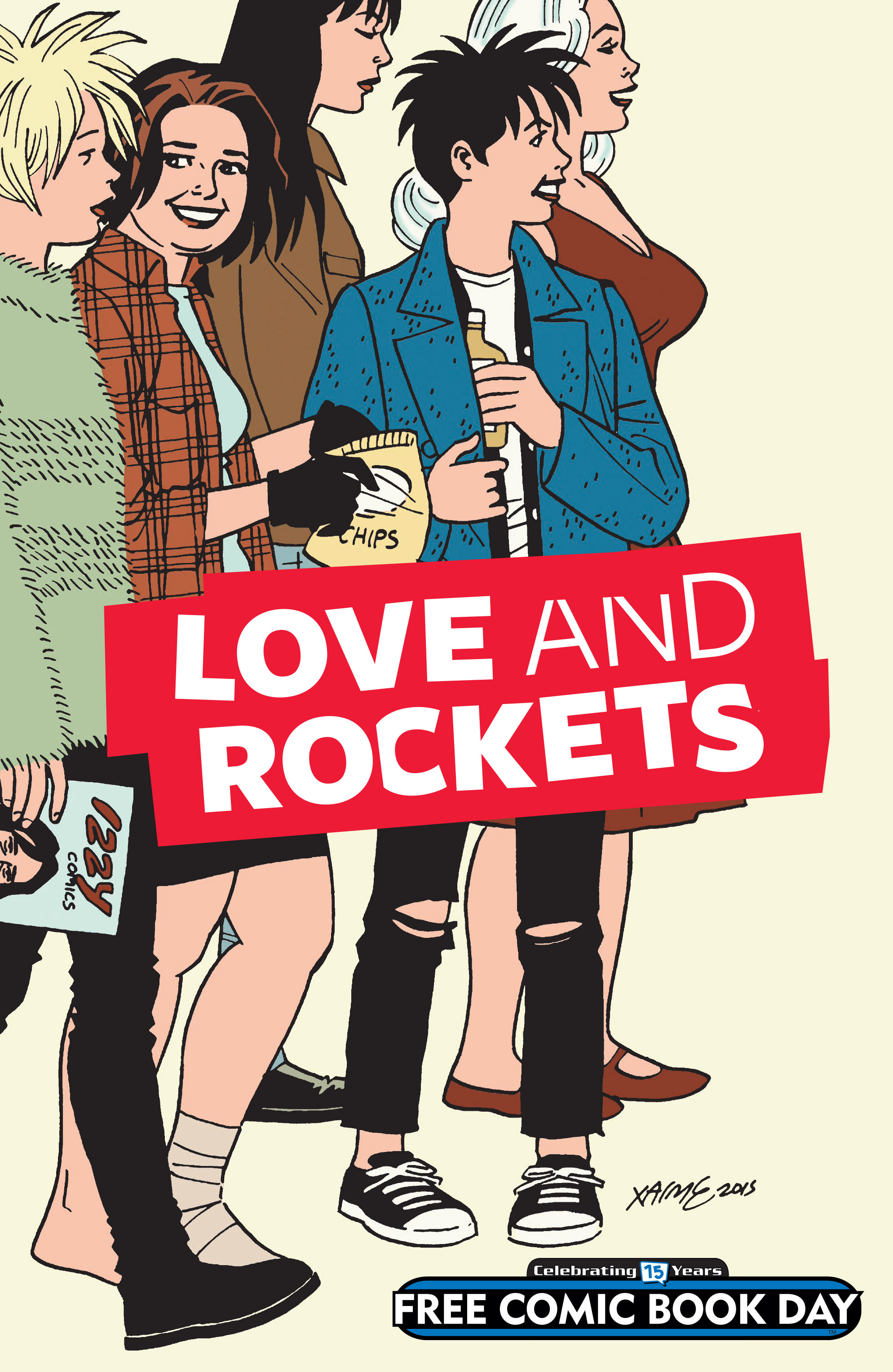 Read online Free Comic Book Day 2016 comic -  Issue # Love and Rockets Sampler - 1