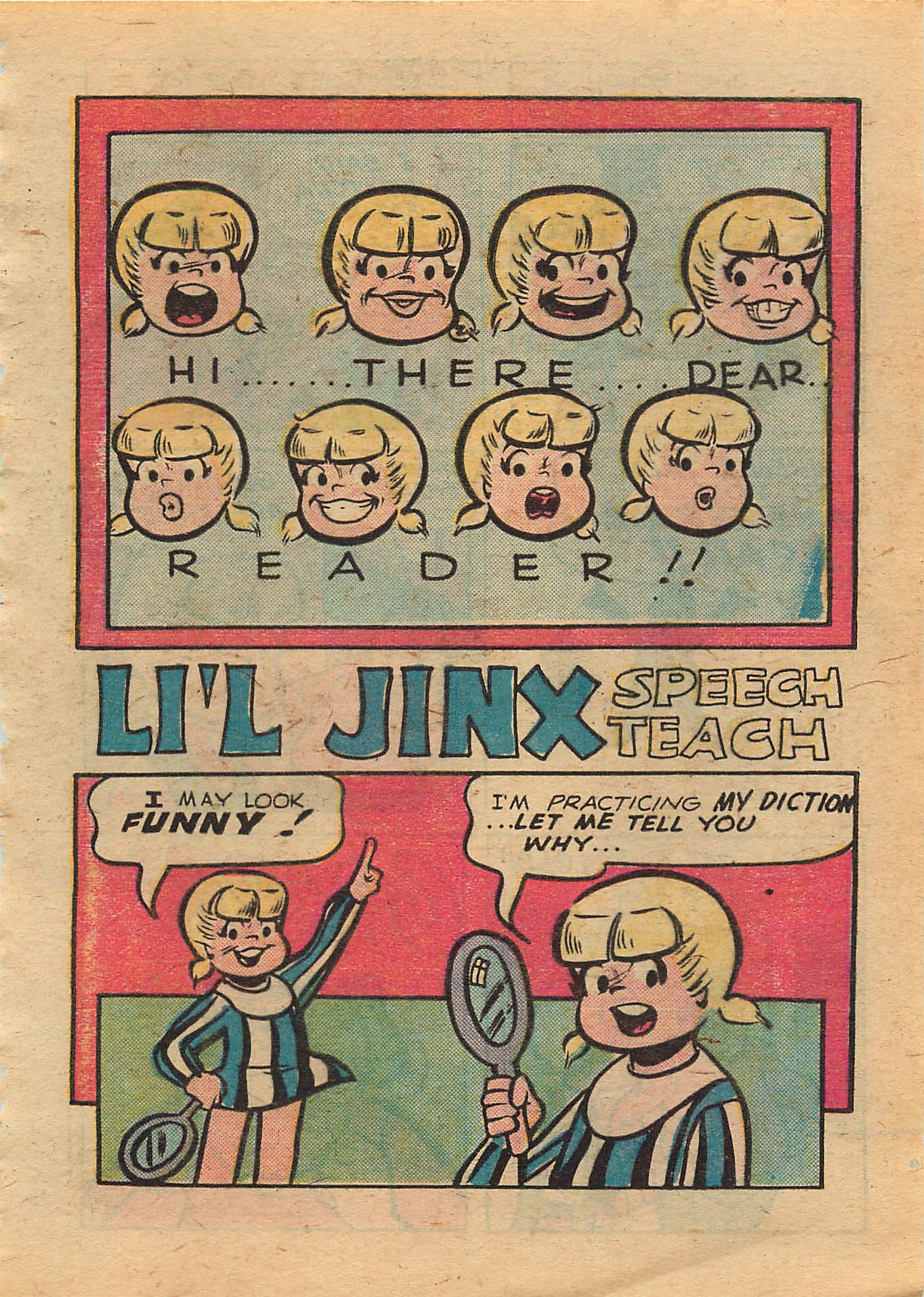 Read online Little Archie Comics Digest Magazine comic -  Issue #1 - 116