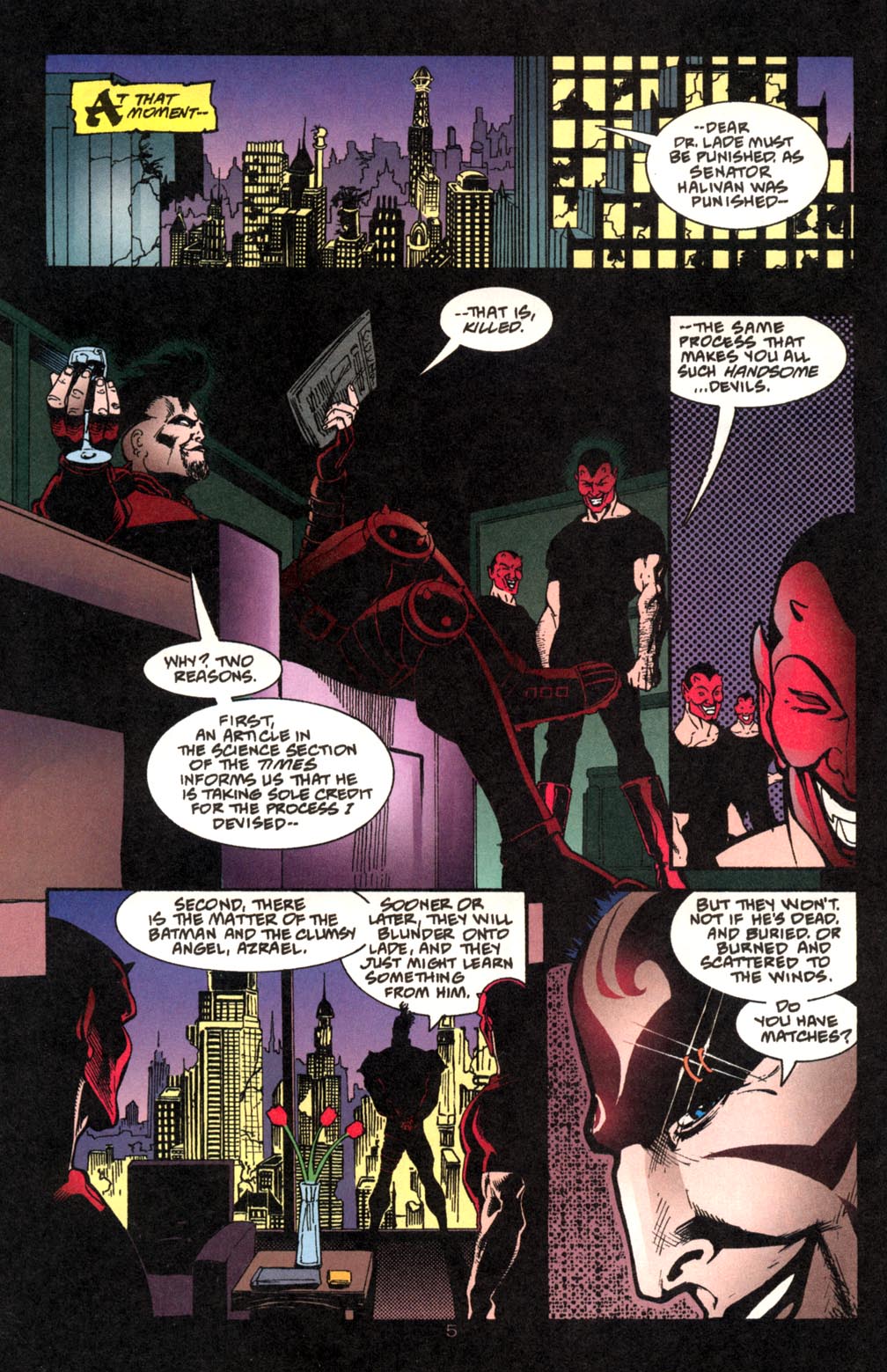Read online Azrael: Agent of the Bat comic -  Issue #50 - 6