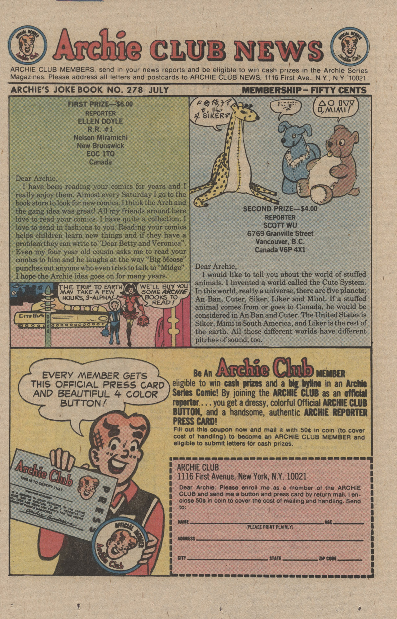 Read online Archie's Joke Book Magazine comic -  Issue #278 - 26