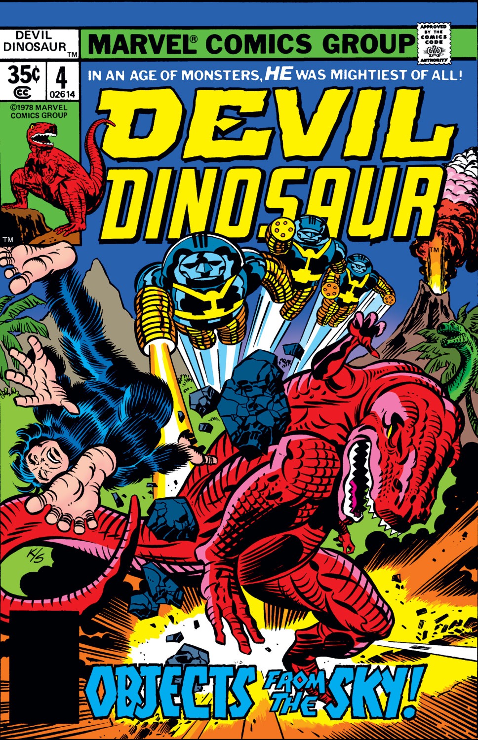 Read online Devil Dinosaur comic -  Issue #4 - 1