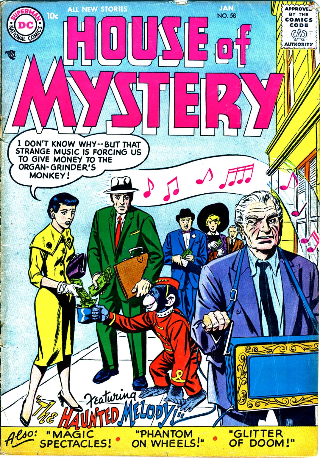 Read online House of Mystery (1951) comic -  Issue #58 - 1