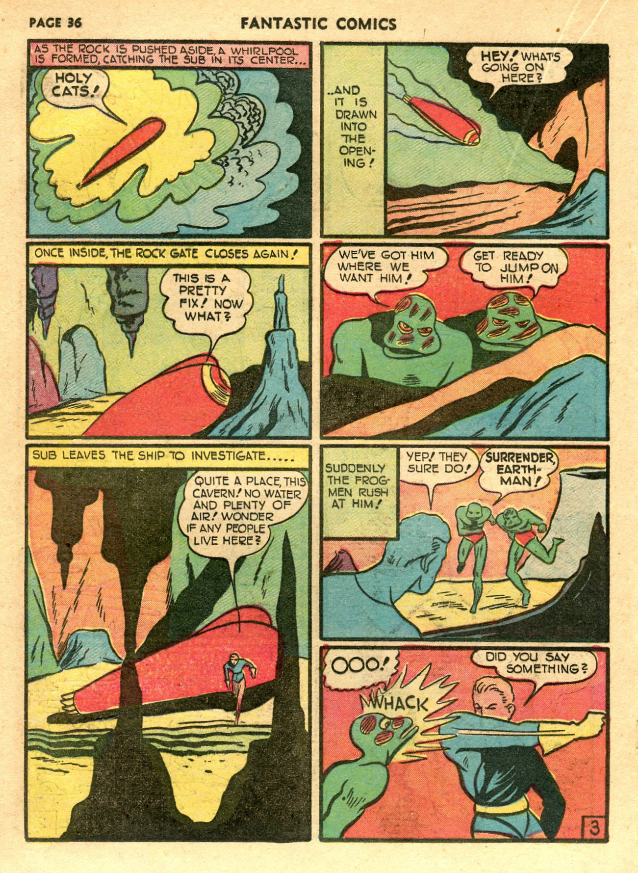 Read online Fantastic Comics comic -  Issue #21 - 34