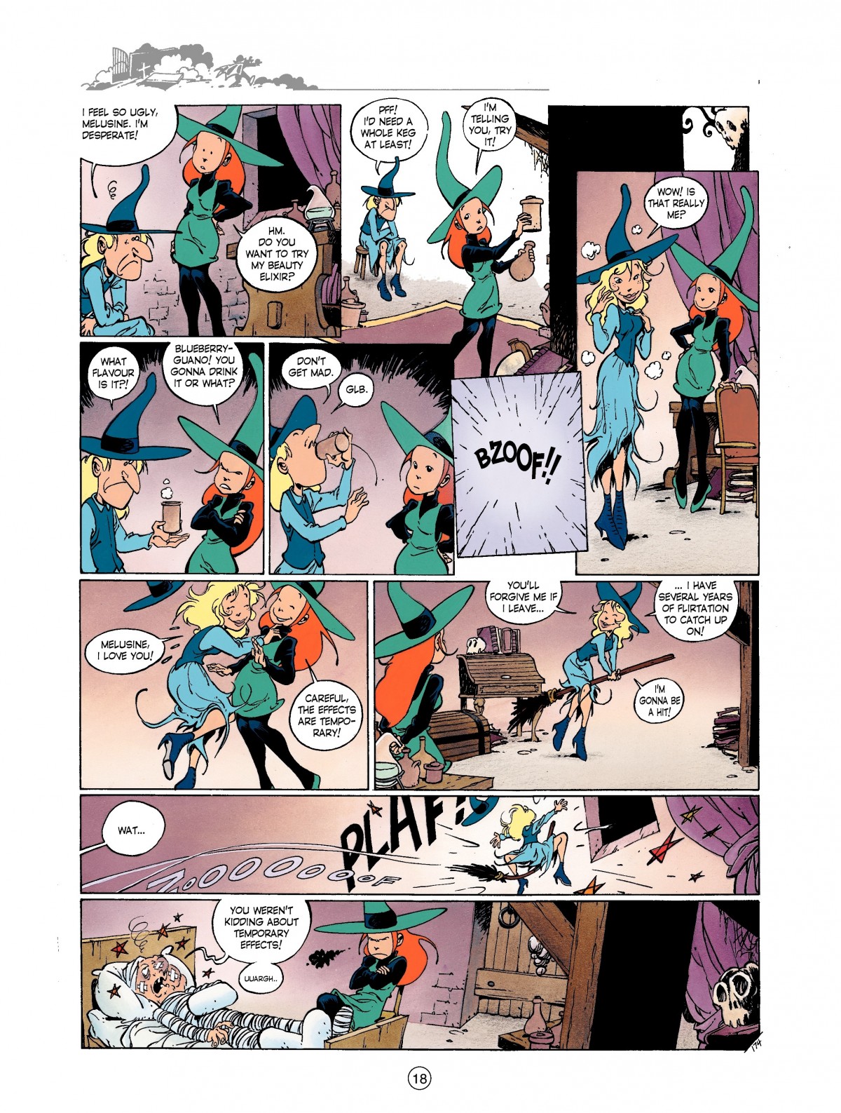 Read online Melusine comic -  Issue #4 - 18