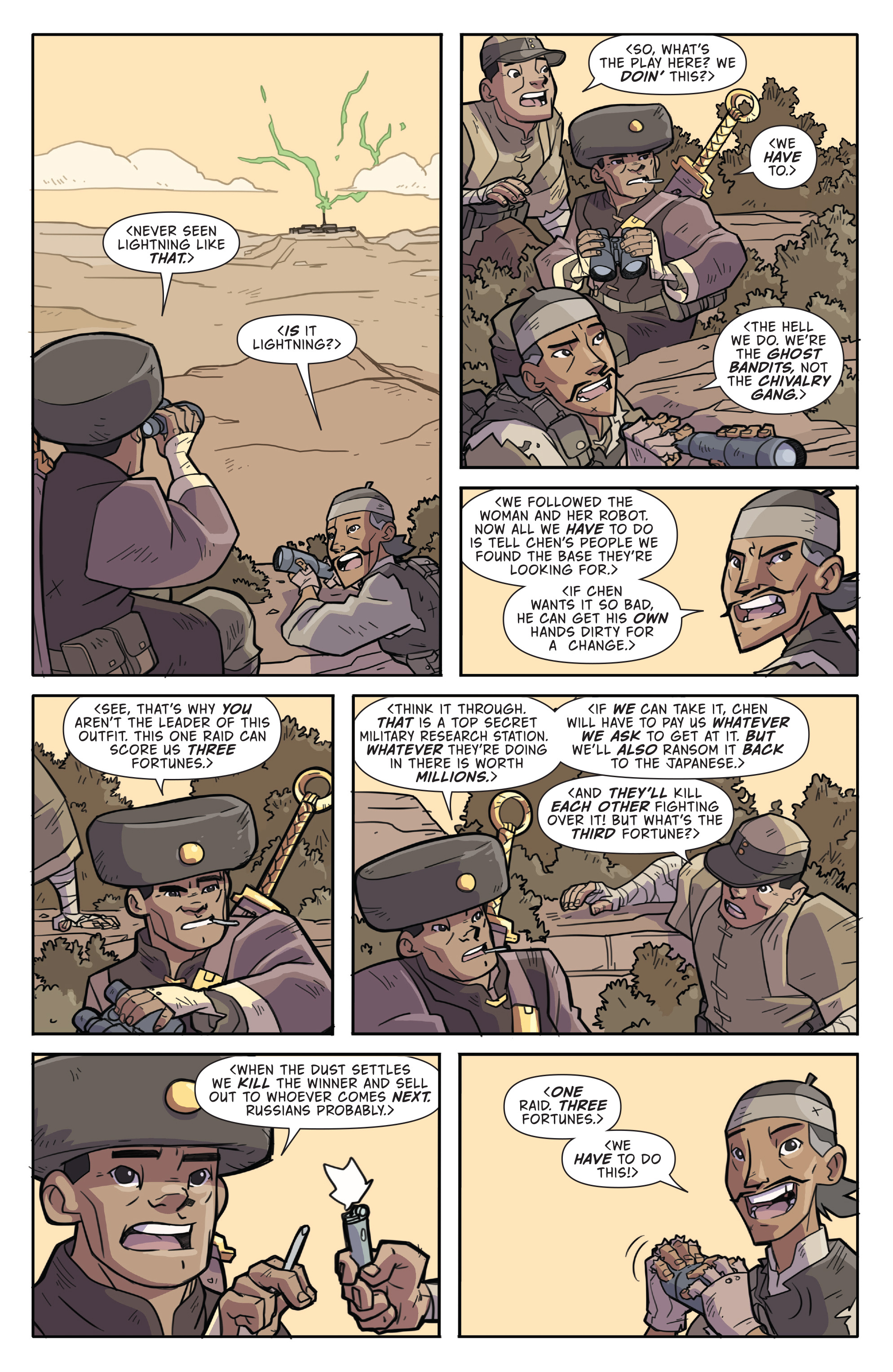 Read online Atomic Robo and the Temple of Od comic -  Issue #2 - 8