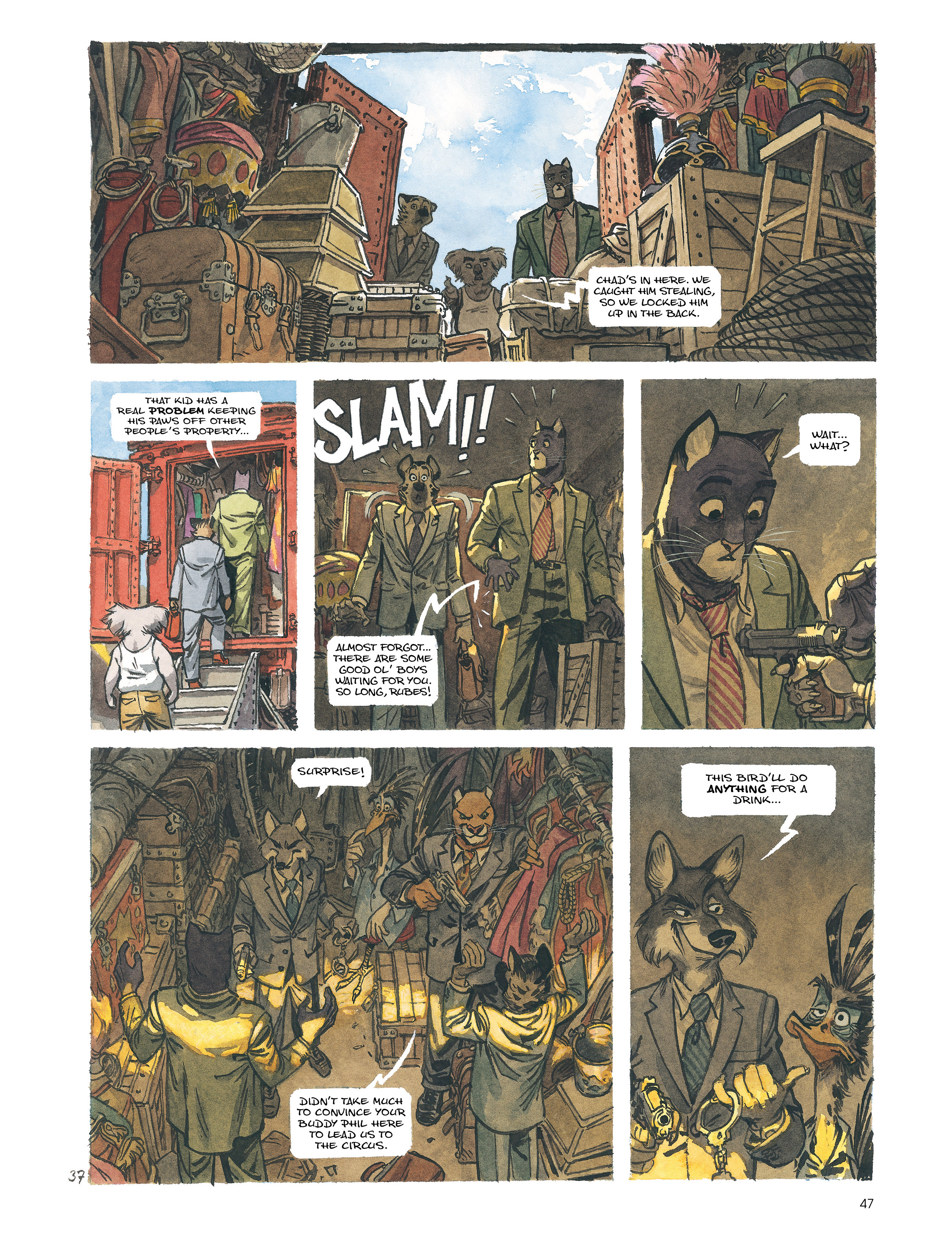 Read online Blacksad: Amarillo comic -  Issue # Full - 46