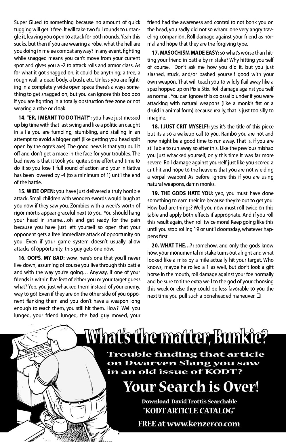 Read online Knights of the Dinner Table comic -  Issue #172 - 41