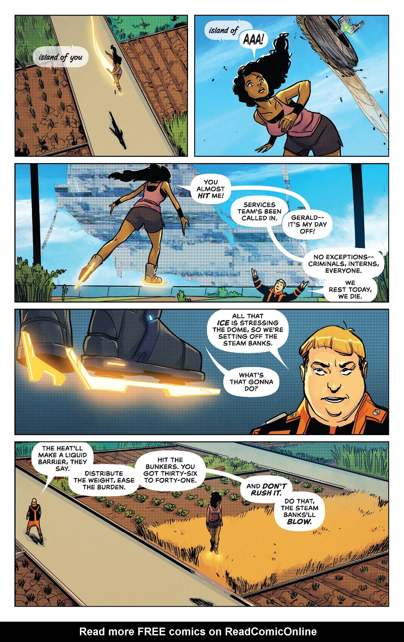 Read online Outpost Zero comic -  Issue #5 - 11