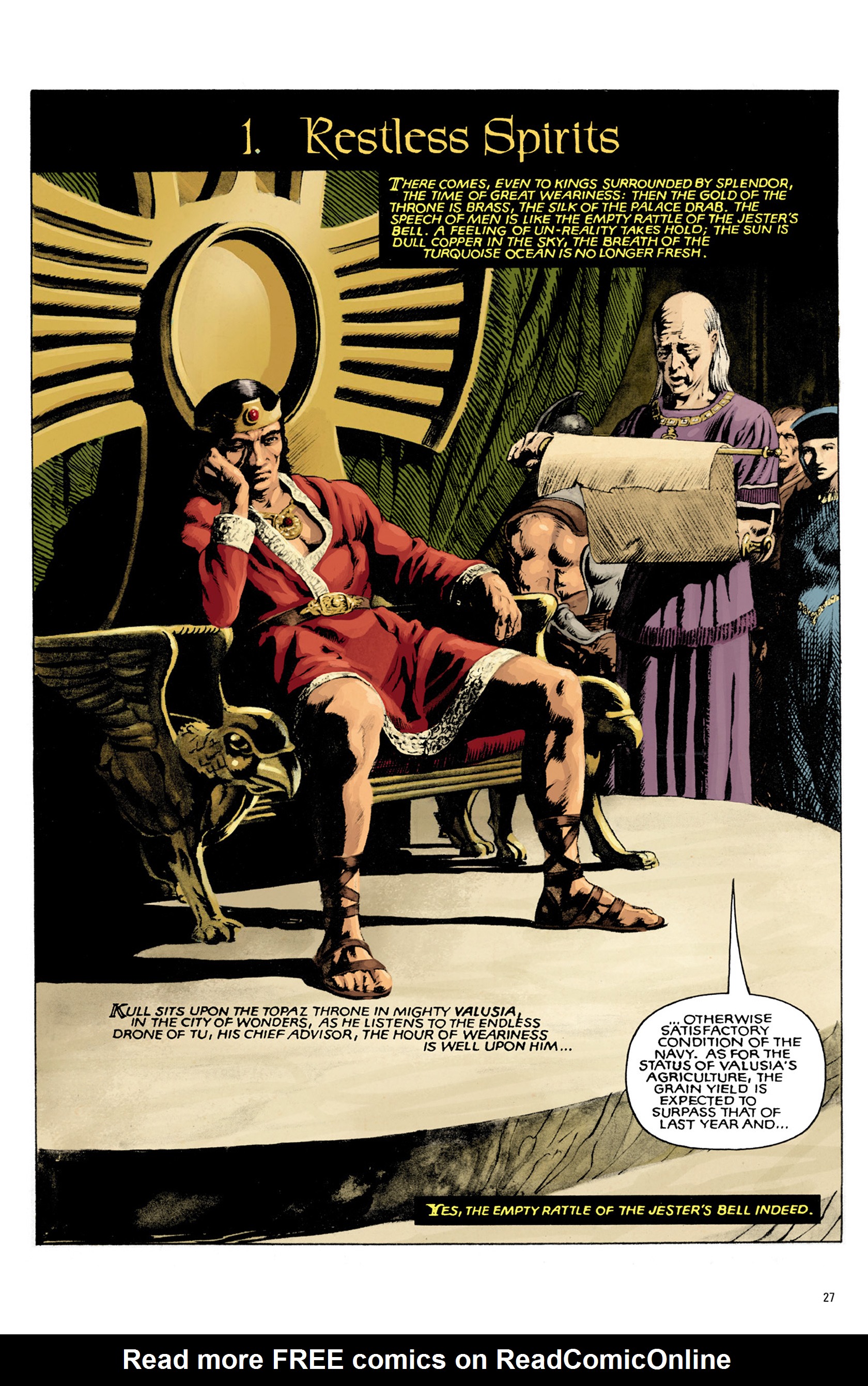 Read online Robert E. Howard's Savage Sword comic -  Issue #10 - 29