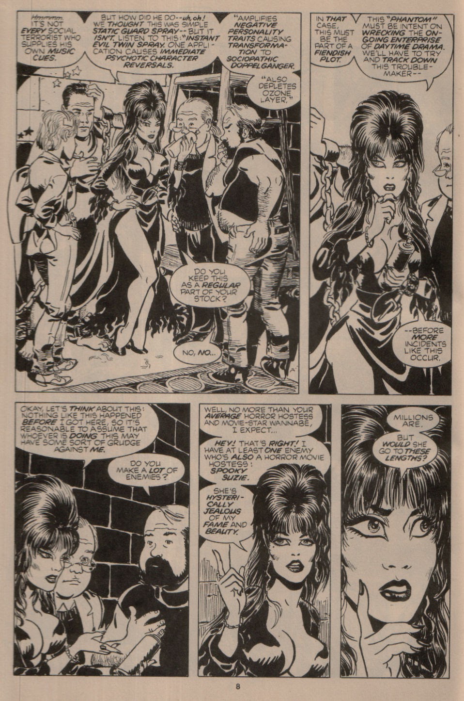 Read online Elvira, Mistress of the Dark comic -  Issue #11 - 9