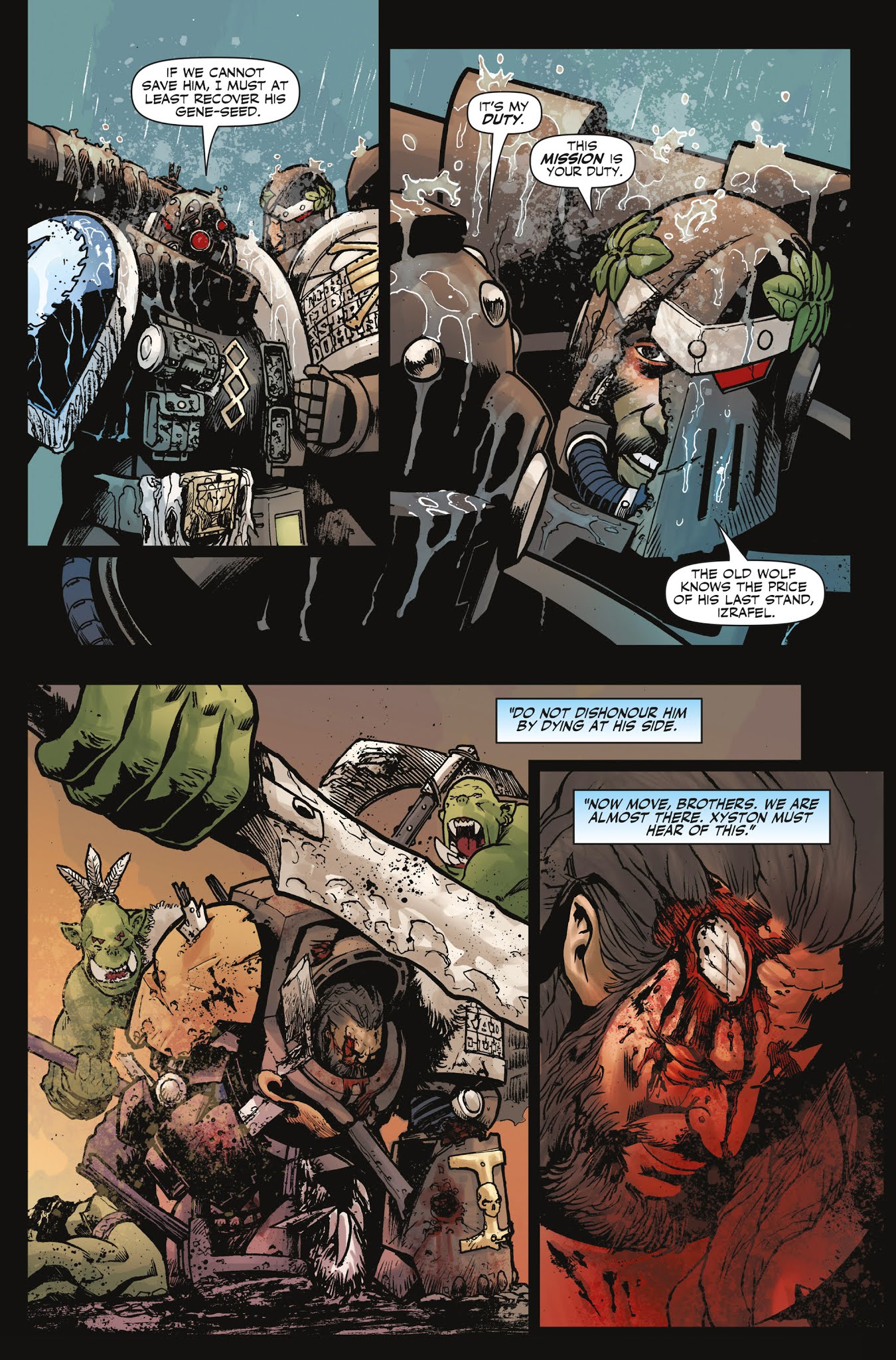 Read online Warhammer 40,000 Deathwatch comic -  Issue #3 - 25