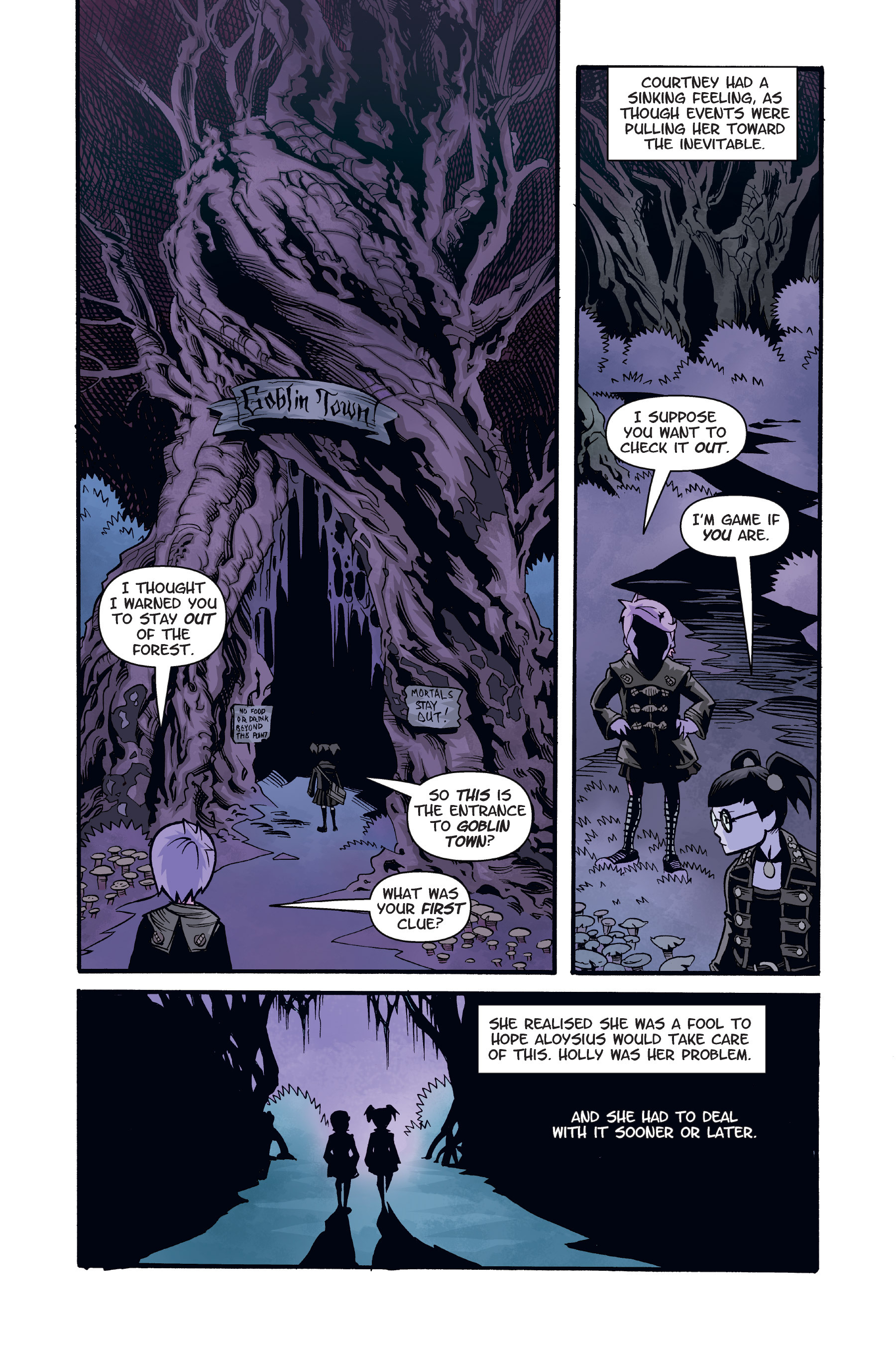 Read online Courtney Crumrin comic -  Issue # _TPB 5 - 26