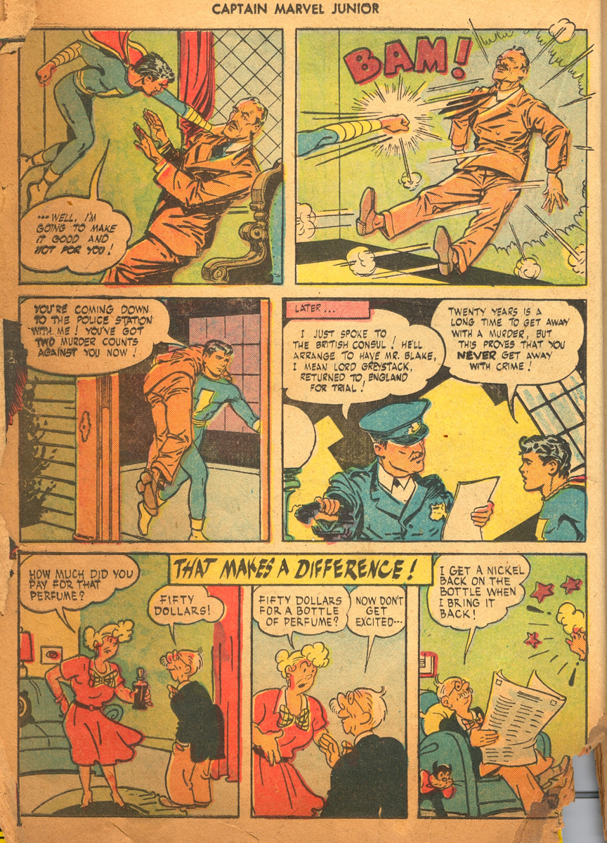 Read online Captain Marvel, Jr. comic -  Issue #44 - 19