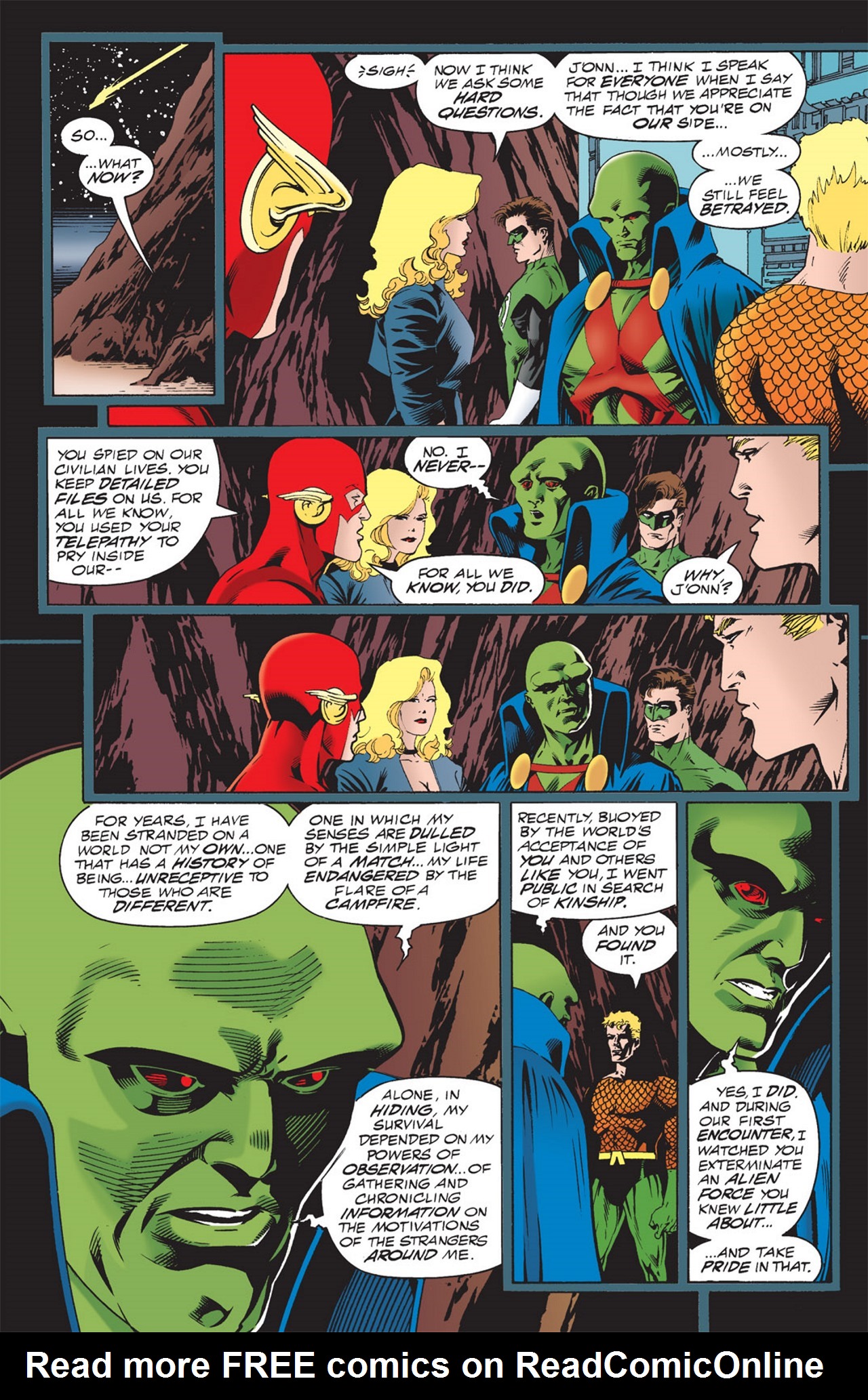 Read online JLA: Year One comic -  Issue #10 - 18