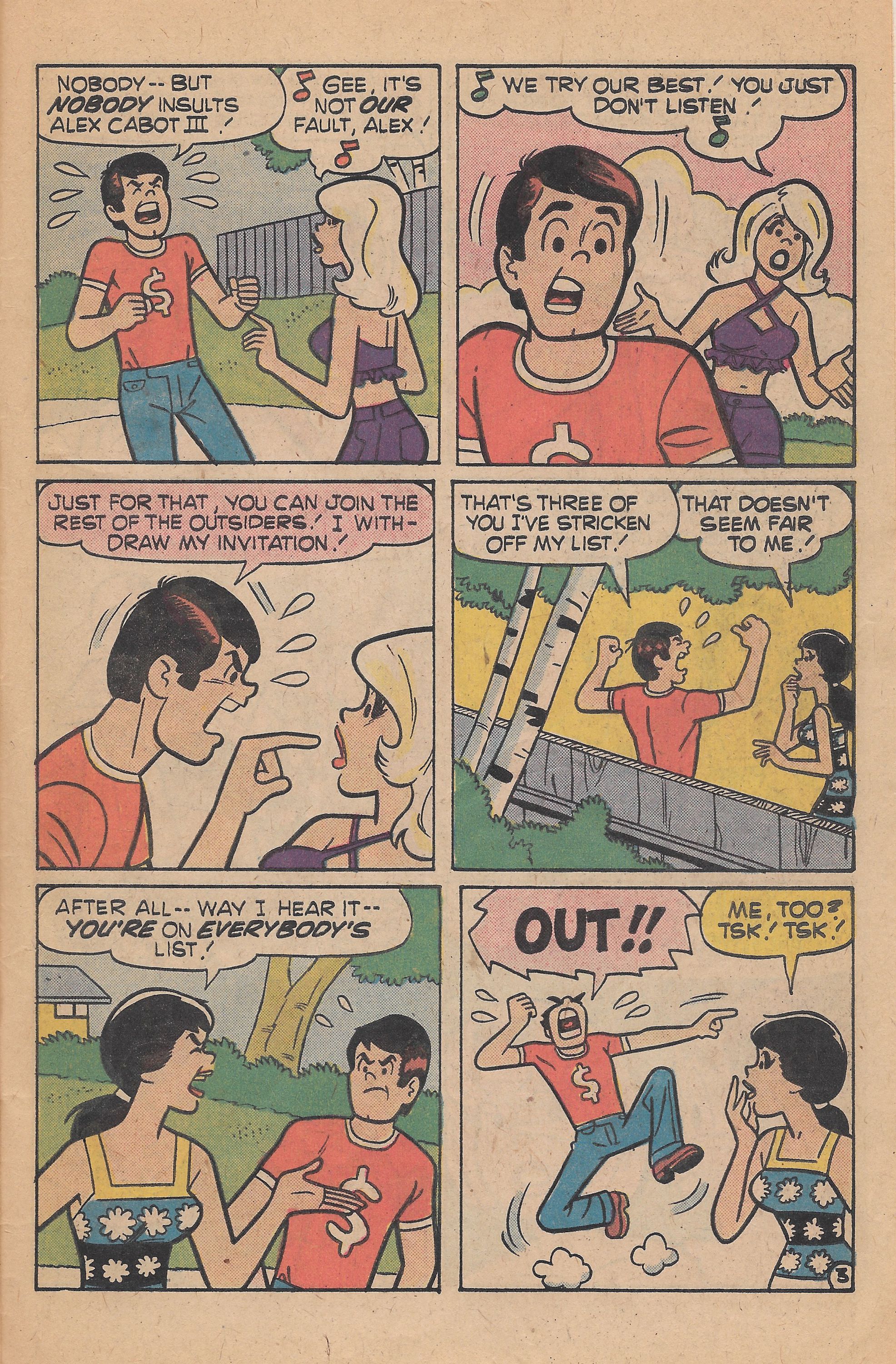 Read online Archie's TV Laugh-Out comic -  Issue #53 - 31