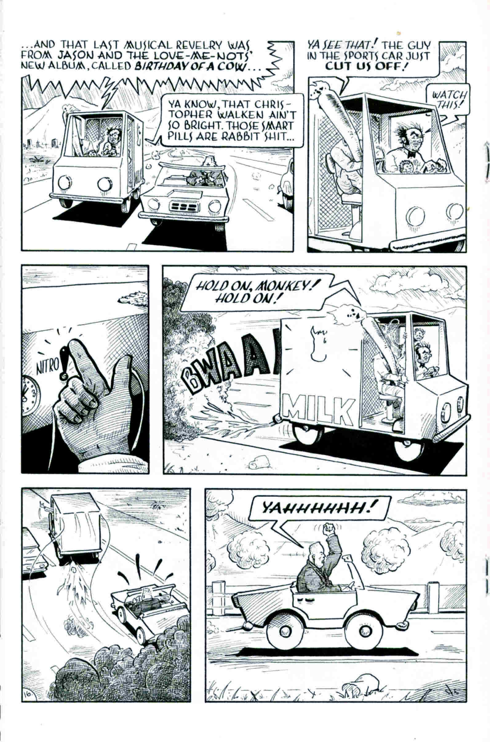 Read online Flaming Carrot & Reid Fleming, World's Toughest Milkman comic -  Issue # Full - 16