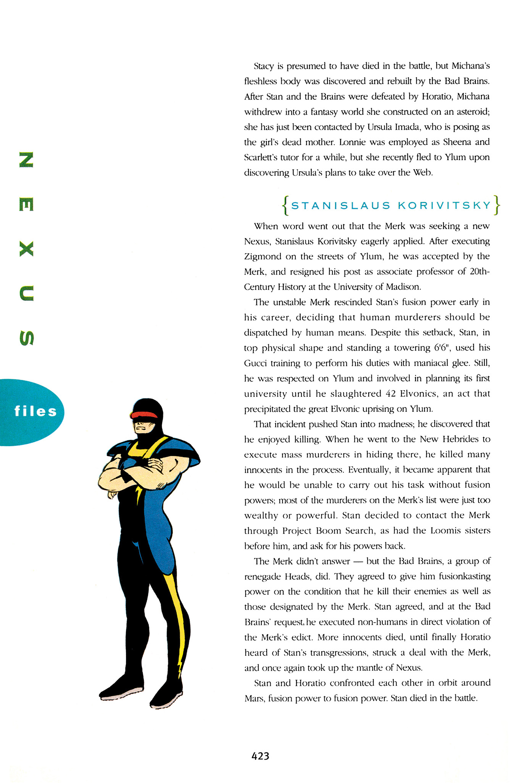 Read online Nexus Omnibus comic -  Issue # TPB 6 - 418