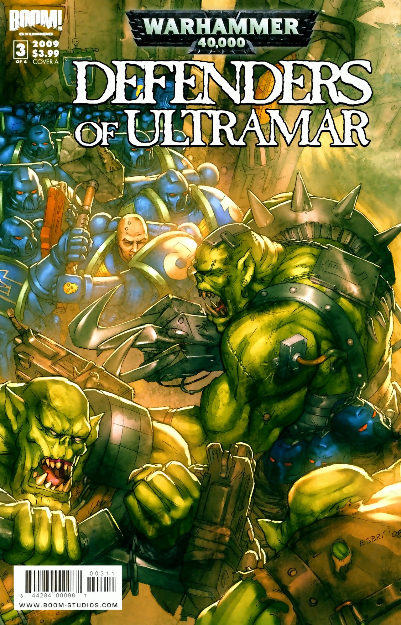 Read online Warhammer 40,000: Defenders of Ultramar comic -  Issue #3 - 1