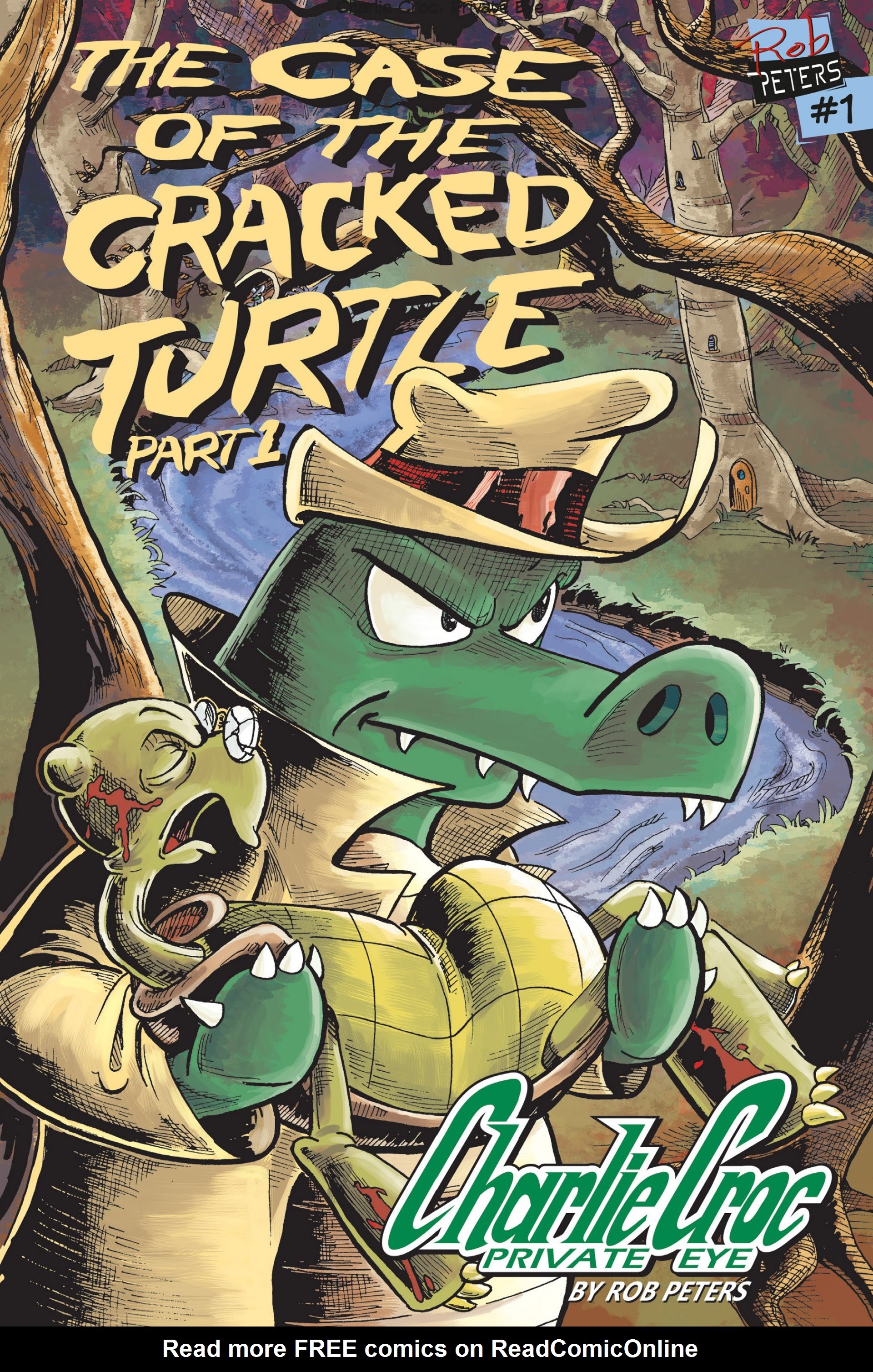 Read online Charlie Croc: Private Eye comic -  Issue #1 - 1