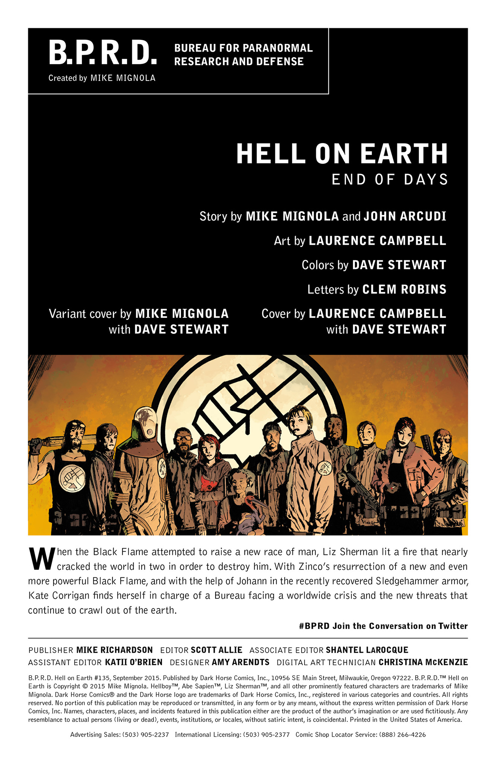 Read online B.P.R.D. Hell on Earth comic -  Issue #135 - 2