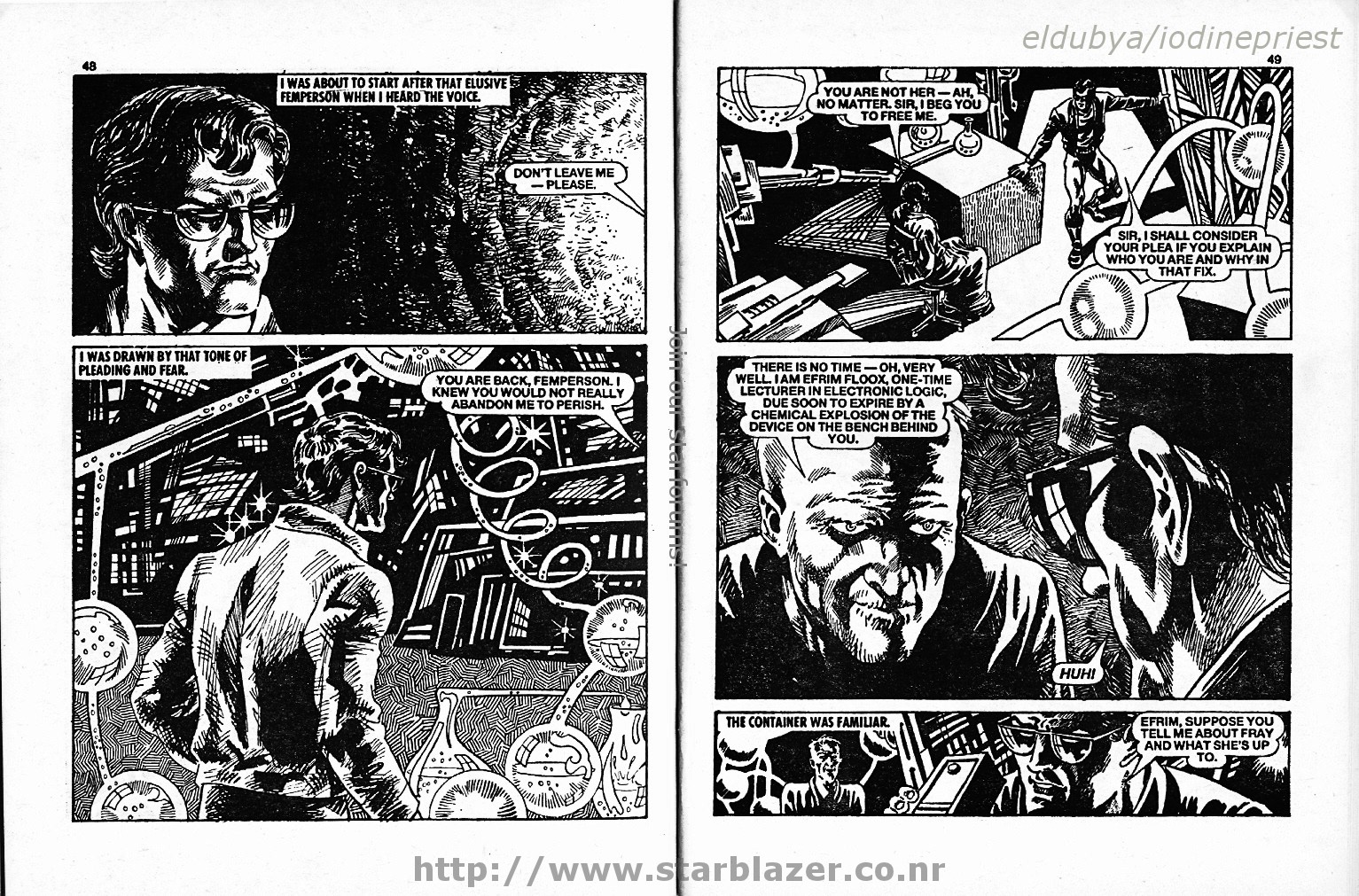 Read online Starblazer comic -  Issue #266 - 26
