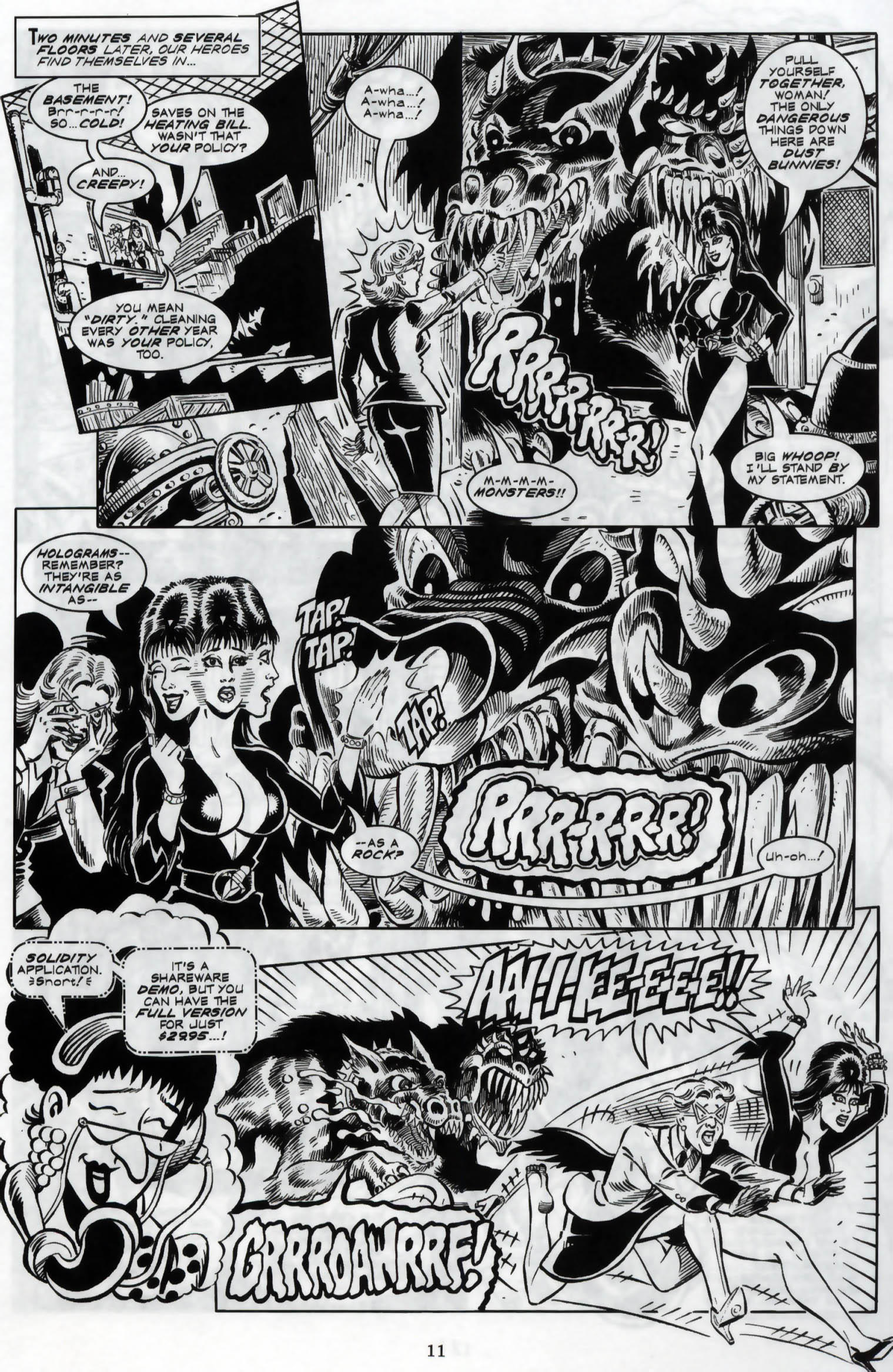 Read online Elvira, Mistress of the Dark comic -  Issue #119 - 13