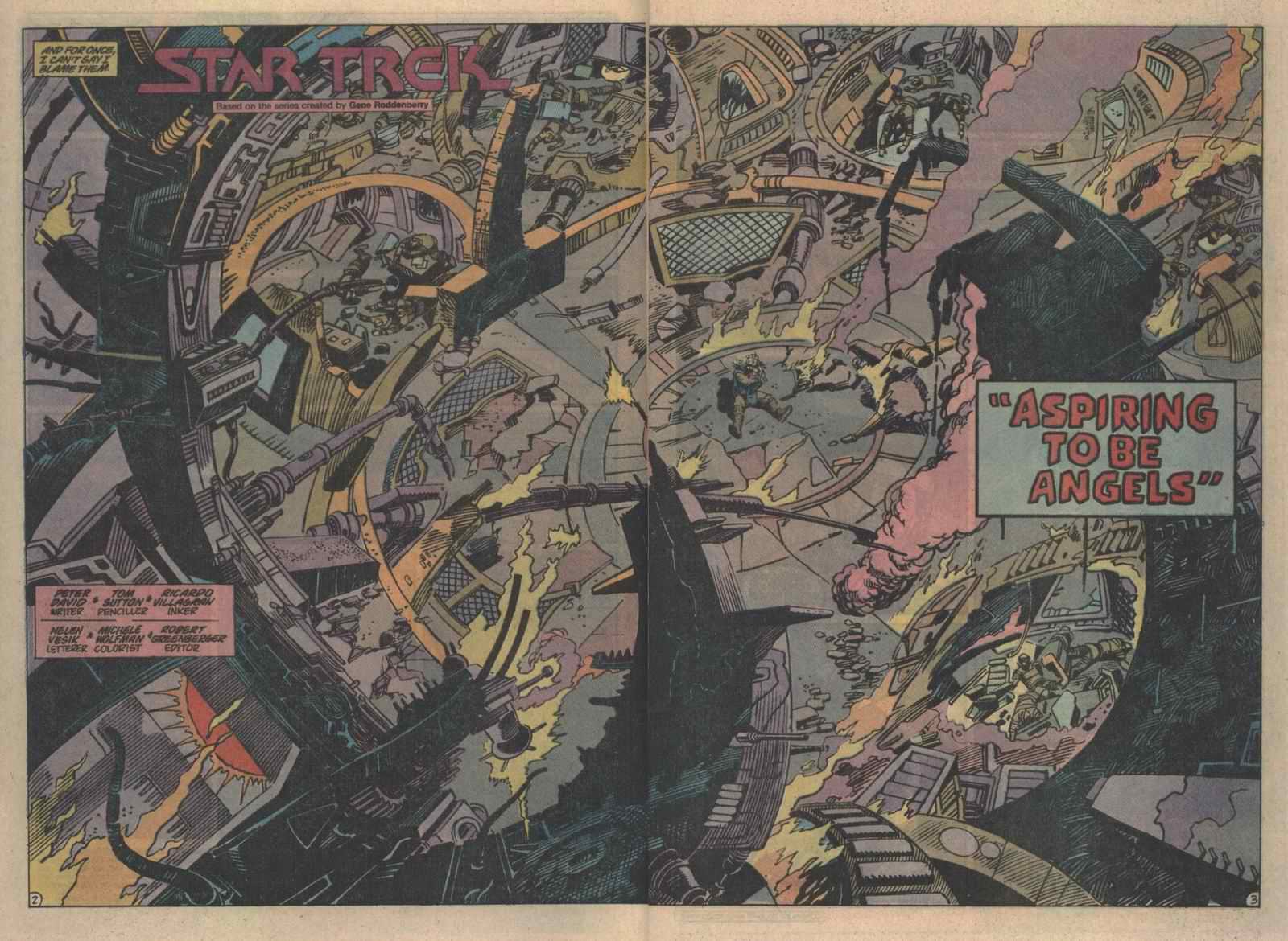 Read online Star Trek (1984) comic -  Issue #49 - 3