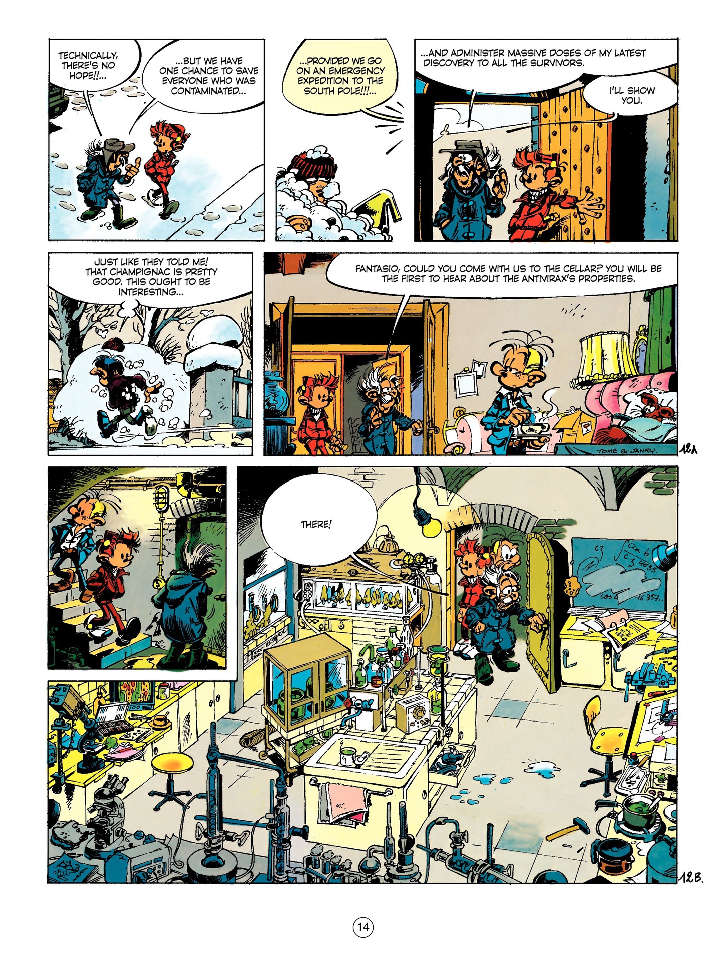 Read online Spirou & Fantasio (2009) comic -  Issue #10 - 14