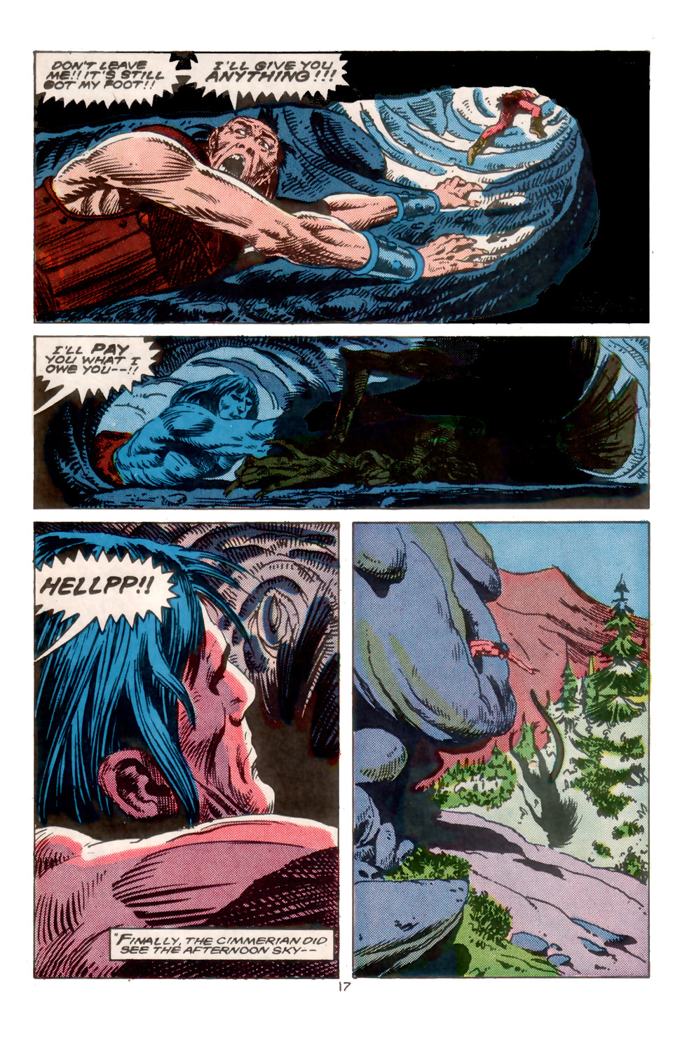 Read online Conan the Barbarian (1970) comic -  Issue #201 - 18