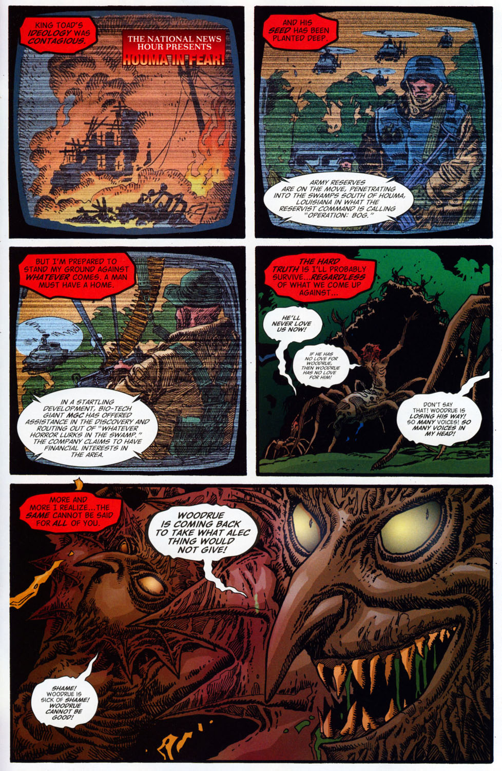Read online Swamp Thing (2004) comic -  Issue #29 - 20