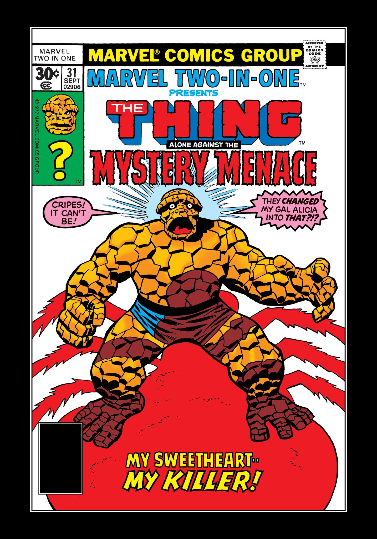 Read online Marvel Masterworks: Marvel Two-In-One comic -  Issue # TPB 3 - 189