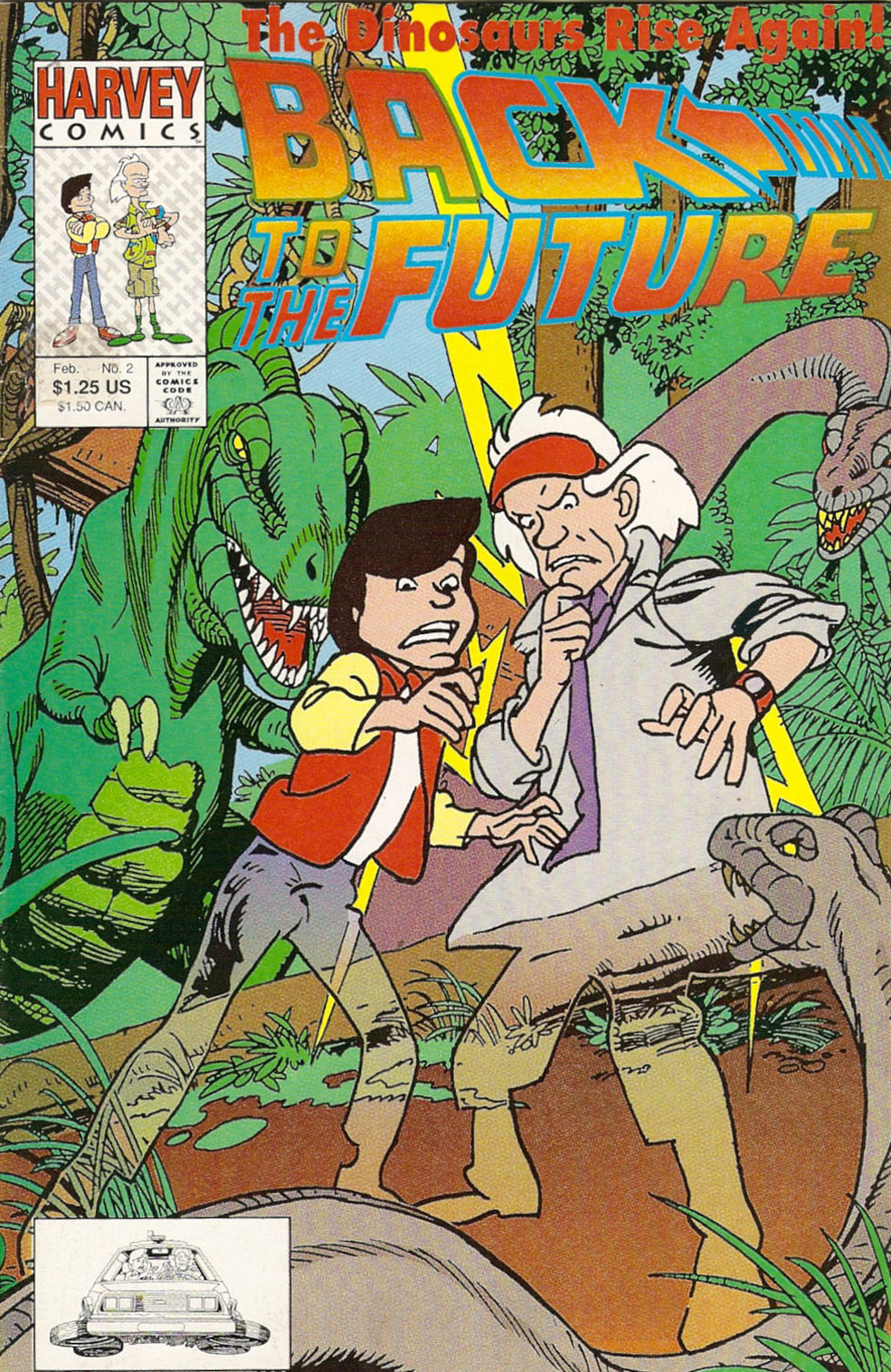 Read online Back to the Future (1991) comic -  Issue #2 - 1