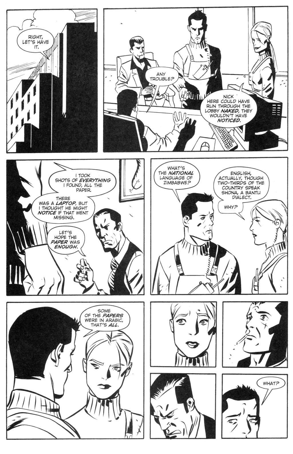 Read online Queen & Country comic -  Issue #24 - 23