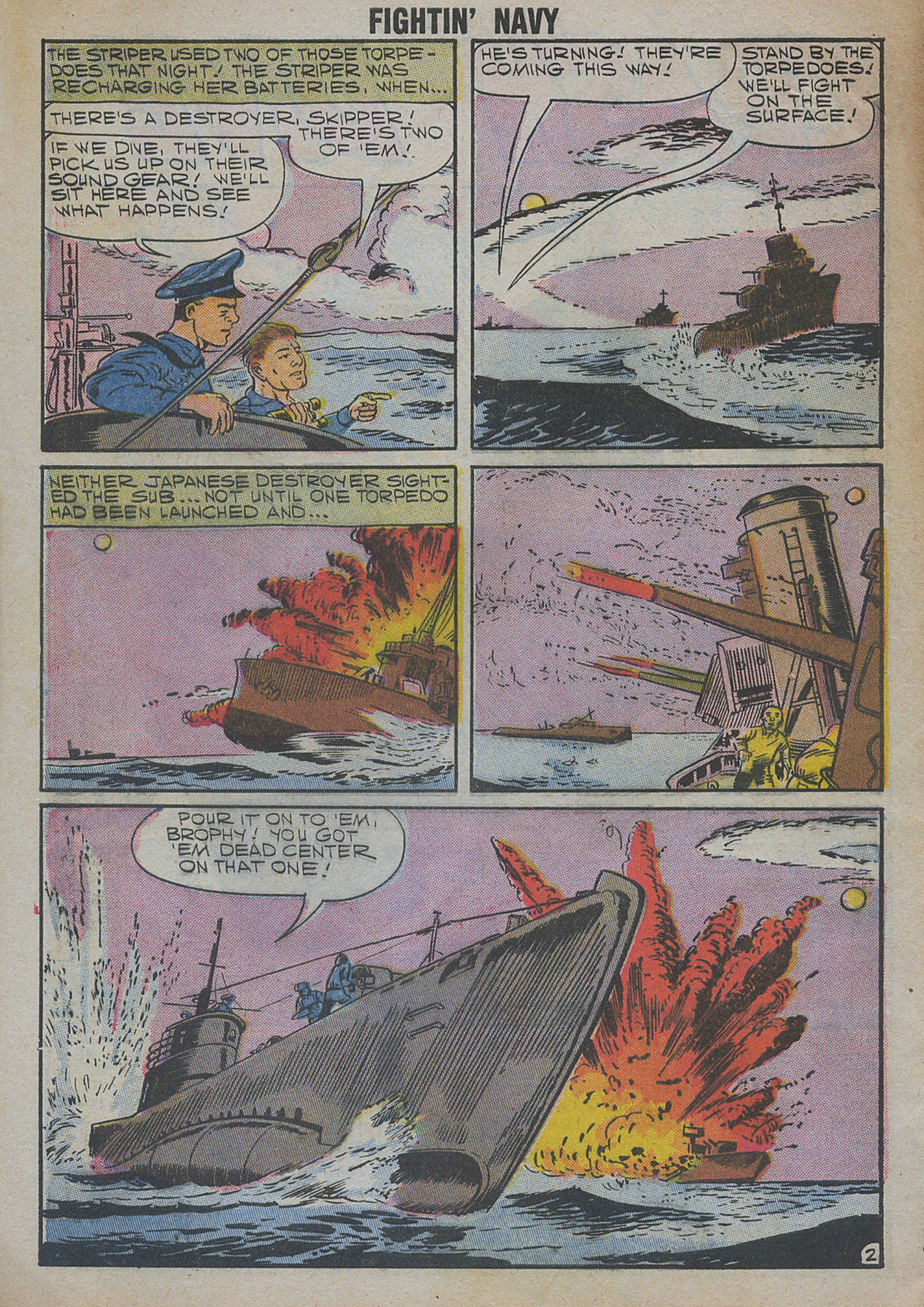 Read online Fightin' Navy comic -  Issue #82 - 4