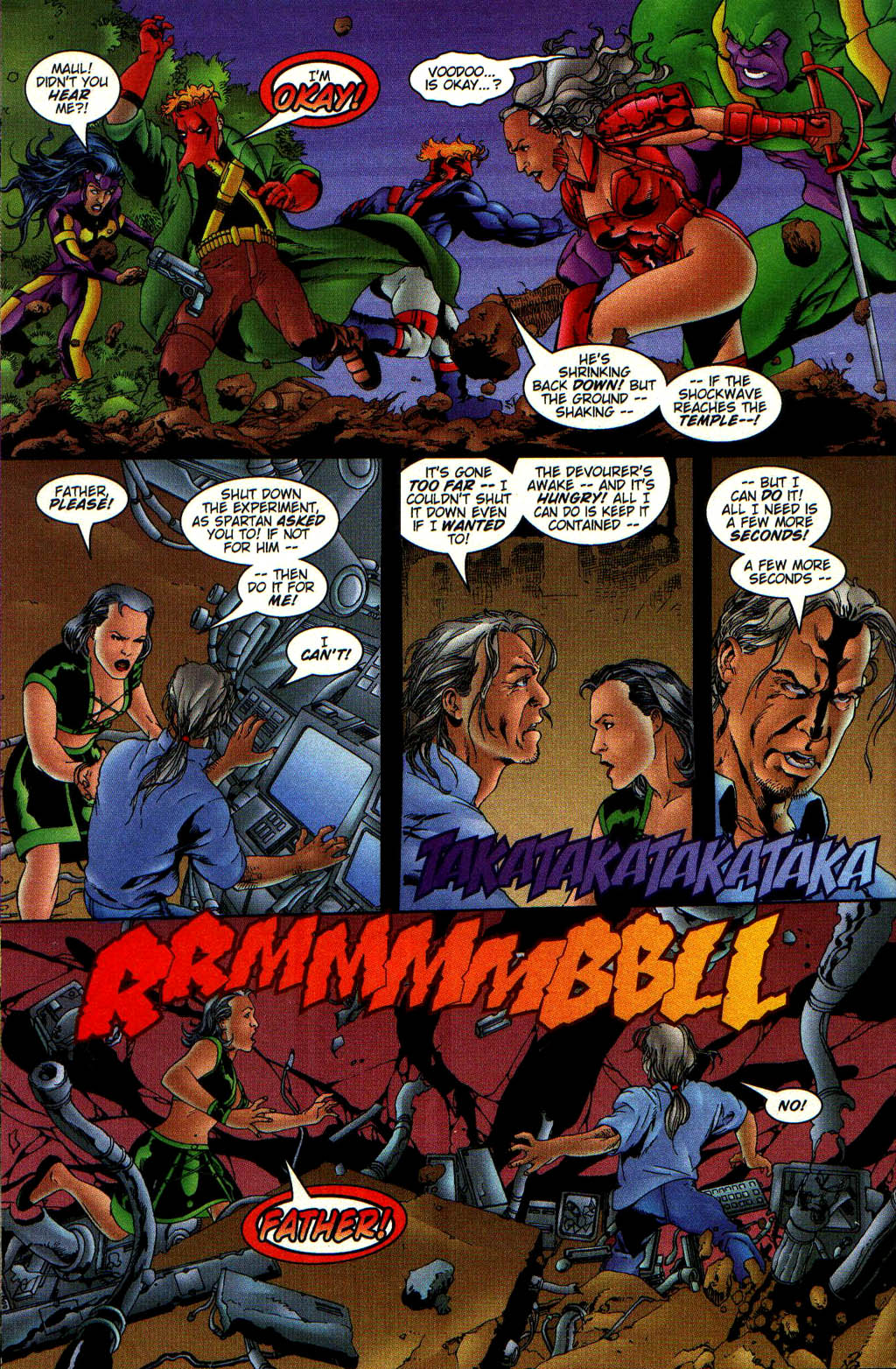 Read online Spartan: Warrior Spirit comic -  Issue #4 - 12