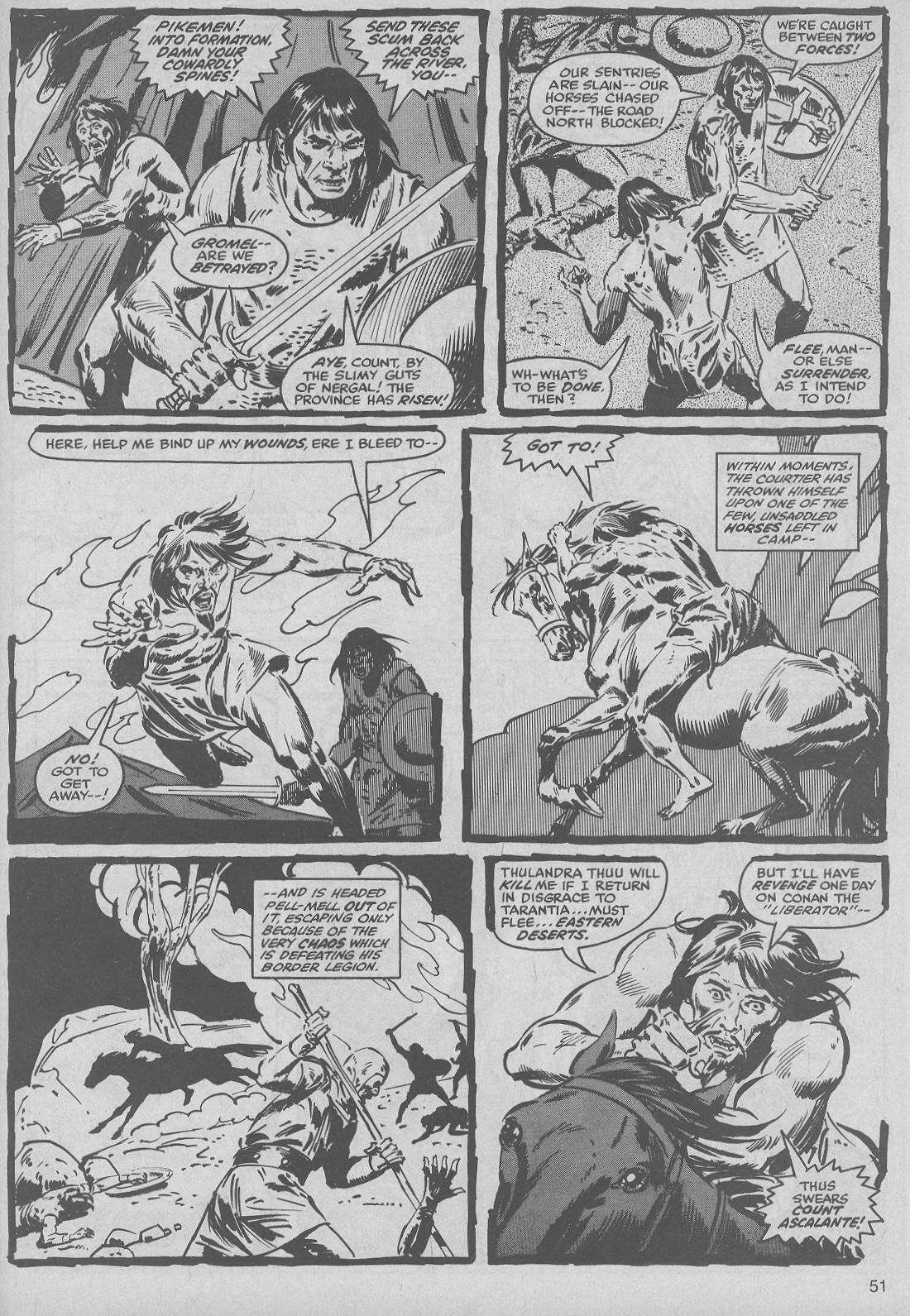 Read online The Savage Sword Of Conan comic -  Issue #50 - 51