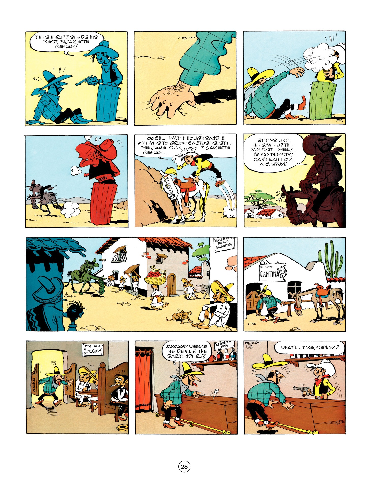 Read online A Lucky Luke Adventure comic -  Issue #55 - 28