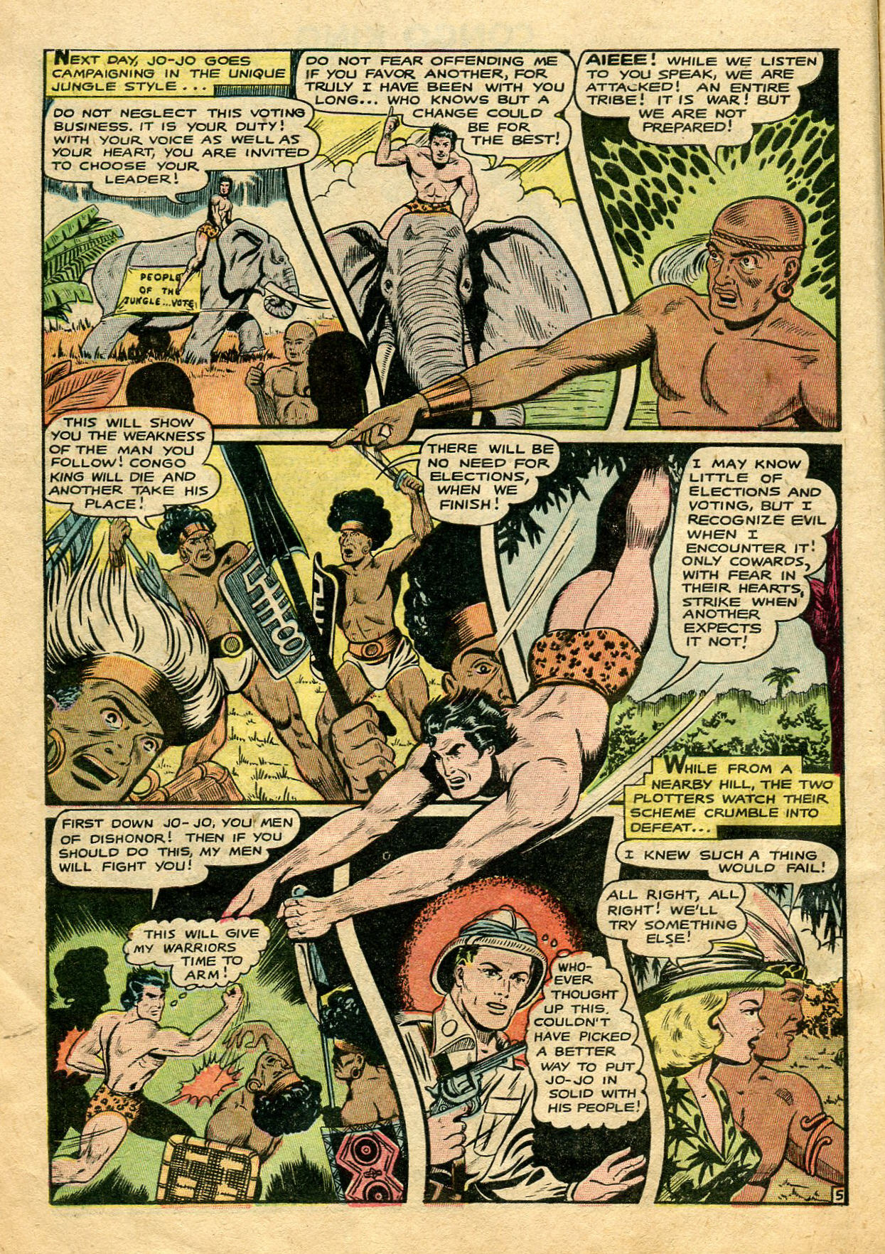 Read online Jungle Jo (1950) comic -  Issue # Full - 6