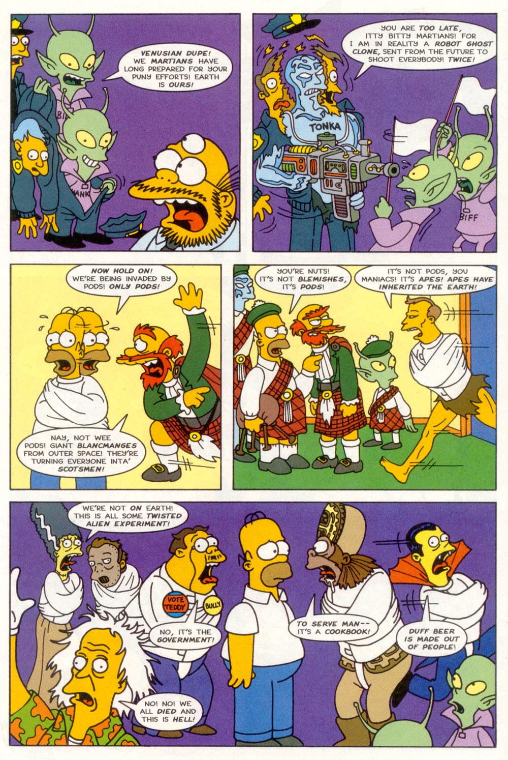 Read online Treehouse of Horror comic -  Issue #3 - 24