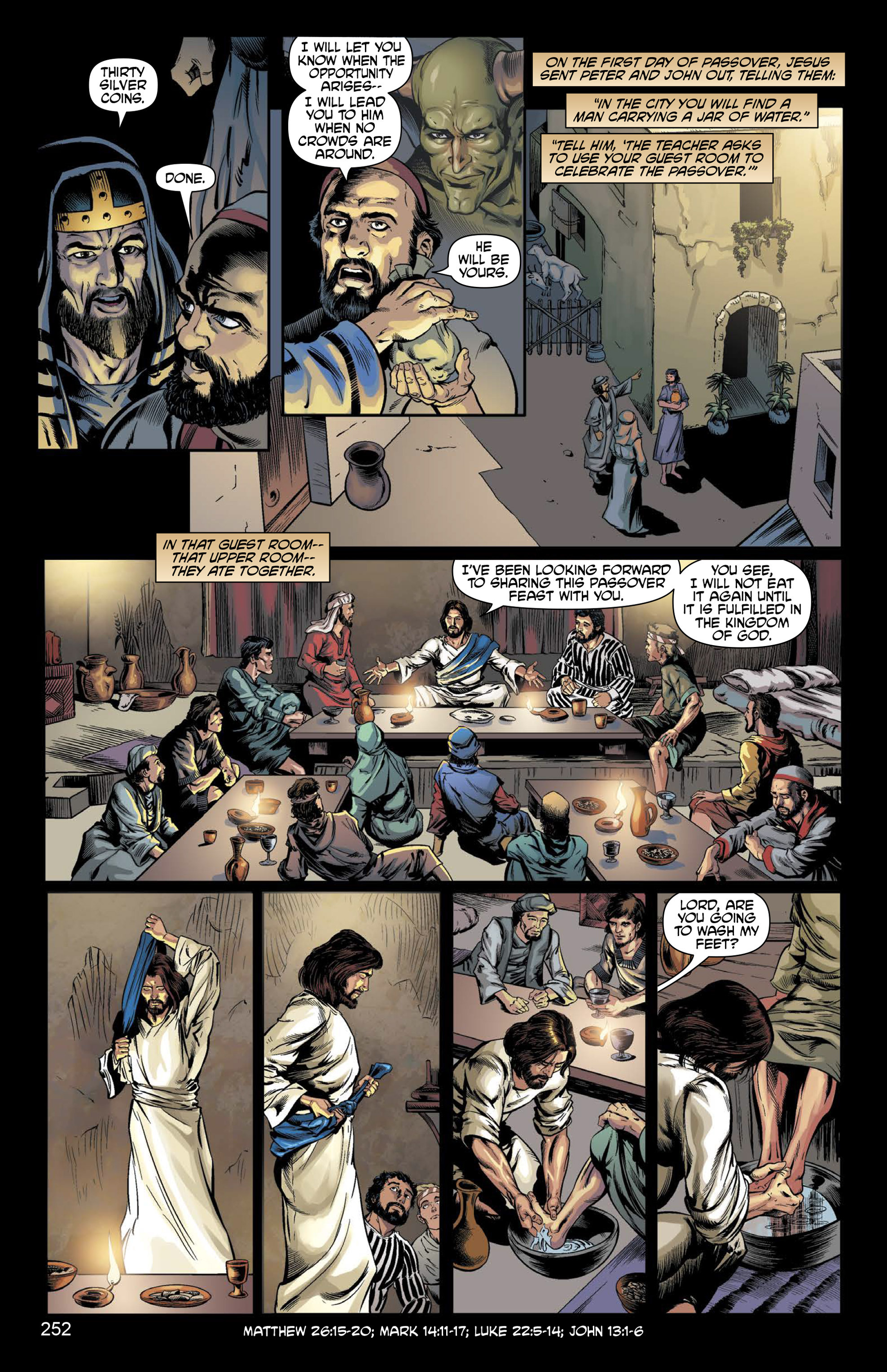 Read online The Kingstone Bible comic -  Issue #9 - 256