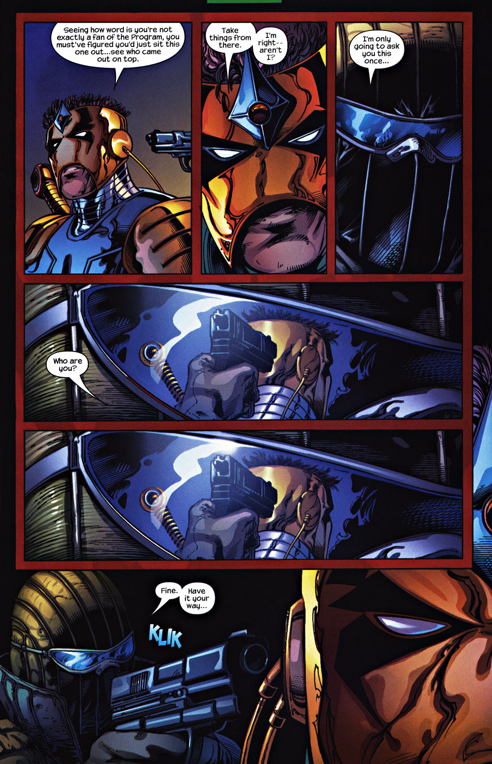 Read online Weapon X (2002) comic -  Issue #13 - 12