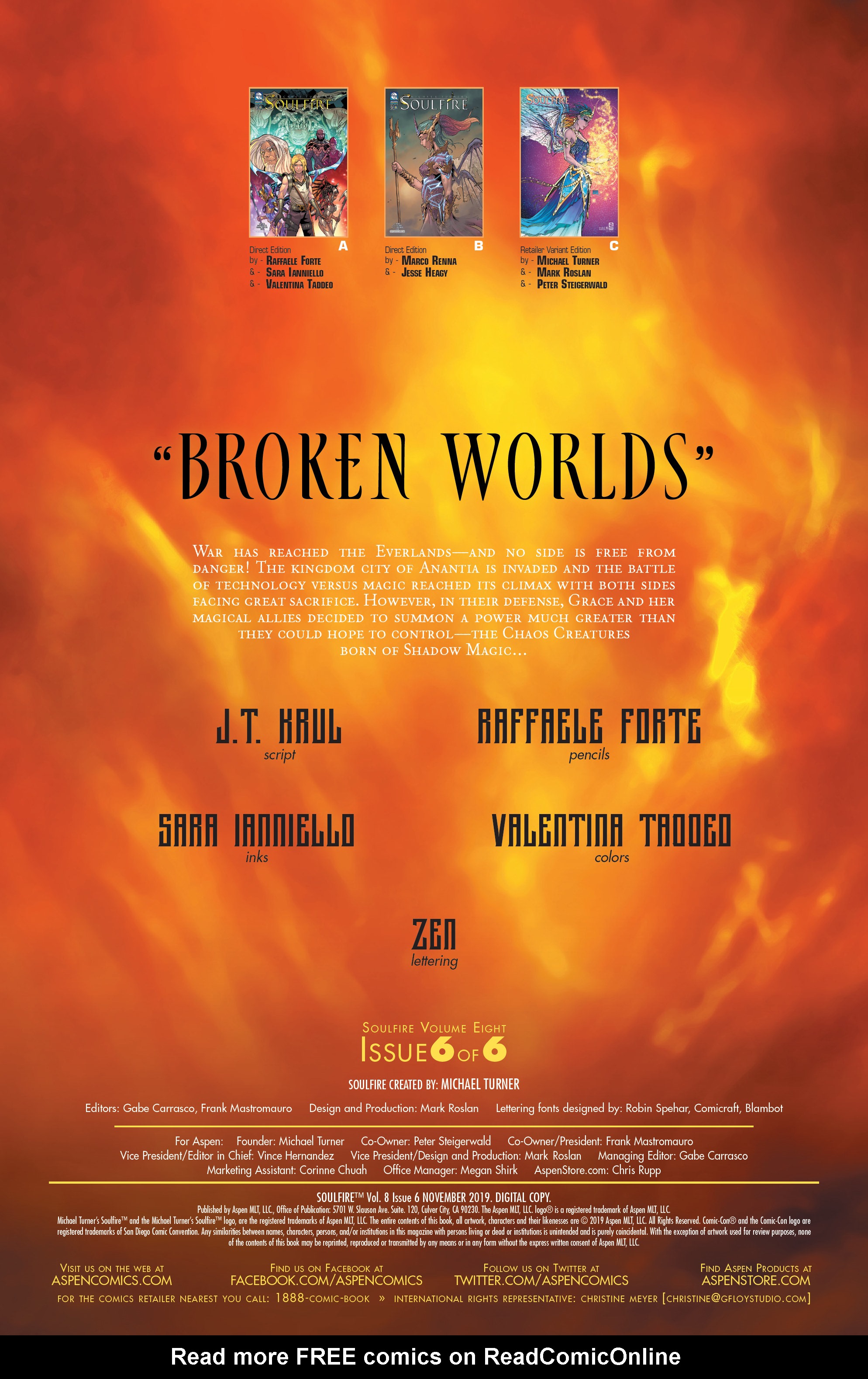 Read online Soulfire comic -  Issue #6 - 3