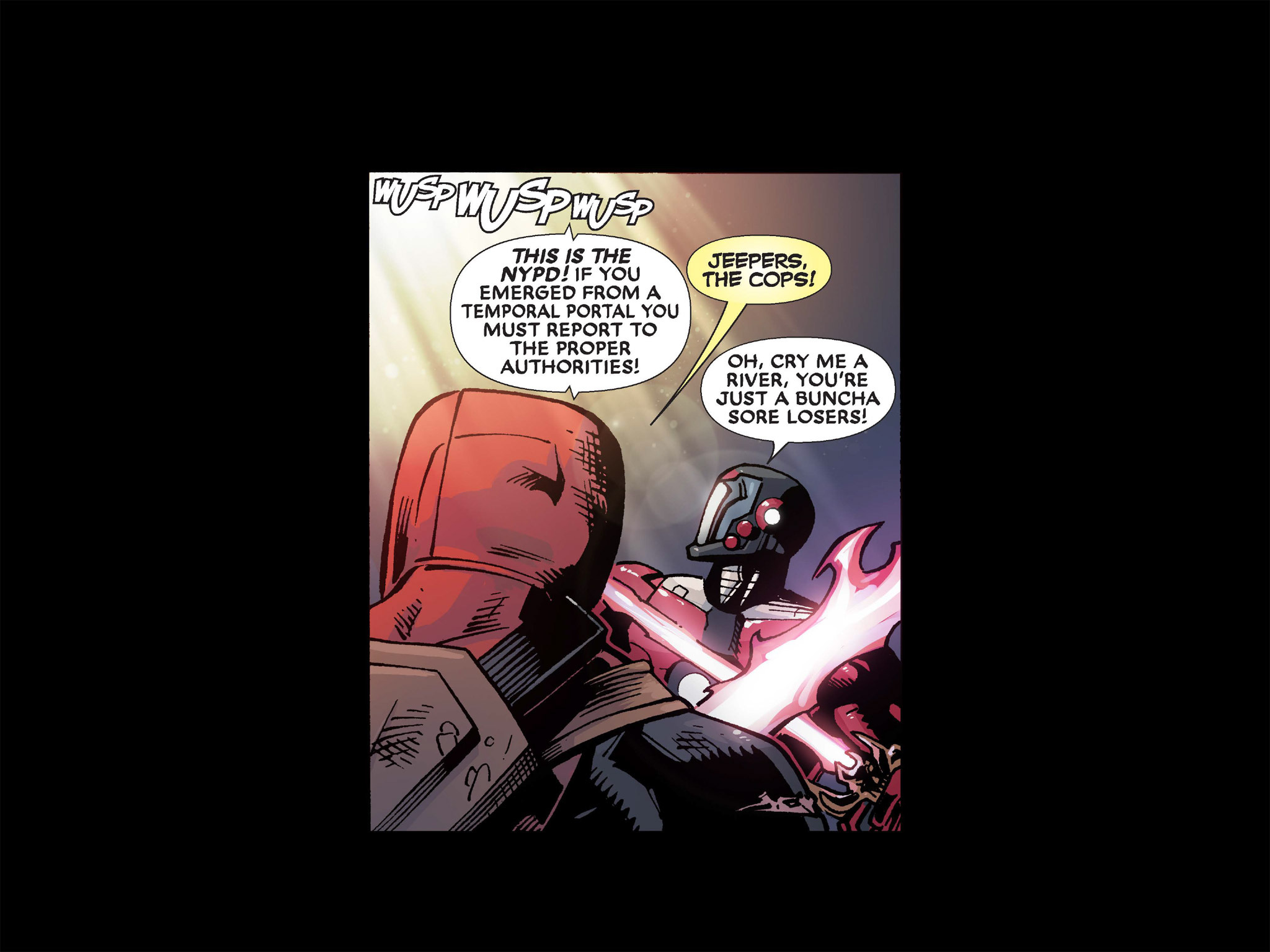 Read online Deadpool & Cable: Split Second Infinite Comic comic -  Issue #4 - 16