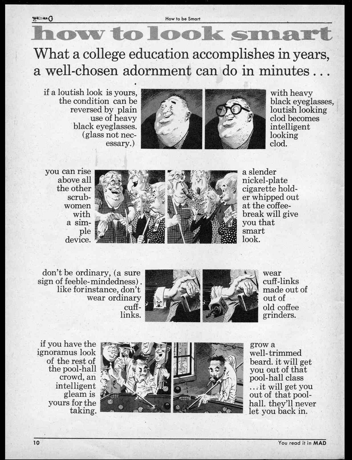 Read online MAD comic -  Issue #27 - 12