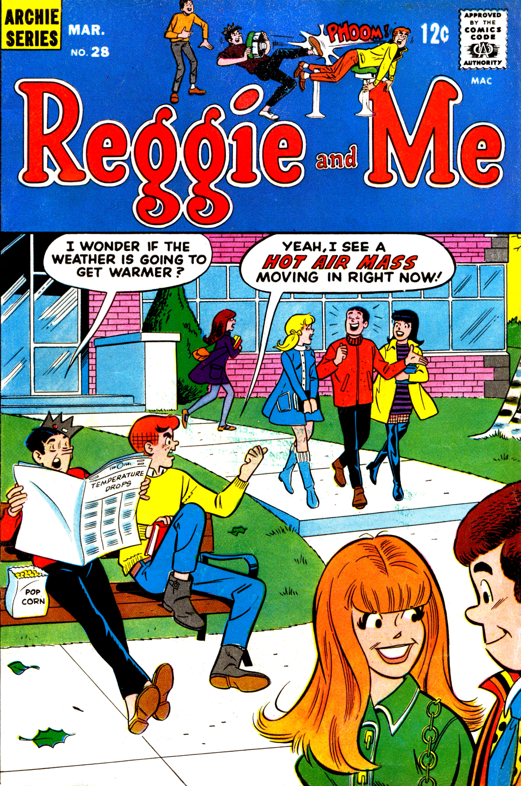 Read online Reggie and Me (1966) comic -  Issue #28 - 36
